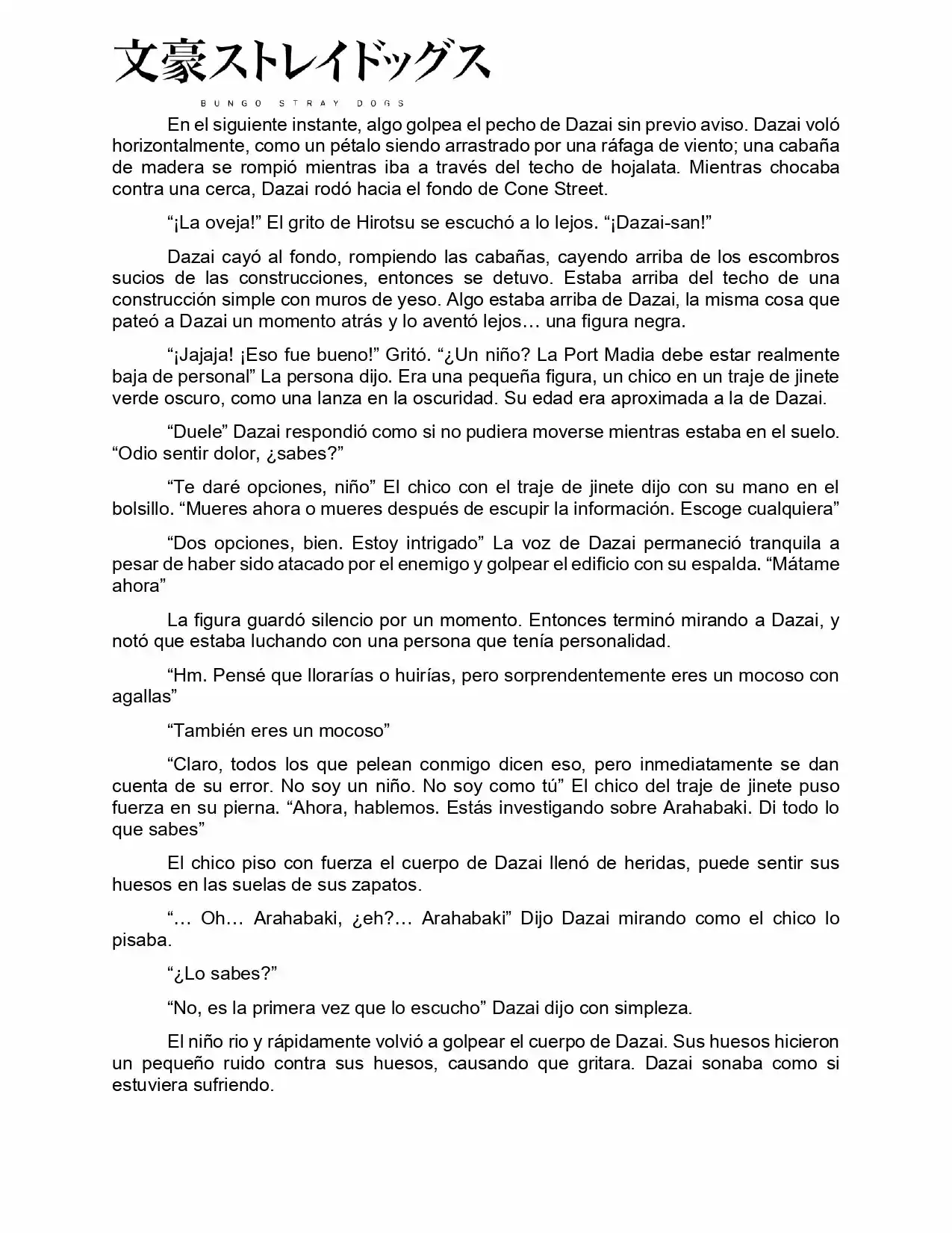 Bungou Stray Dogs Gaiden. Ayatsuji Yukito VS Kyogoku Natsuhiko - Capítulo 1 - Página 8 - LectorTMOo