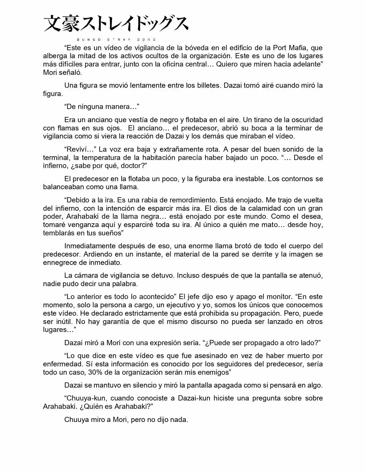 Bungou Stray Dogs Gaiden. Ayatsuji Yukito VS Kyogoku Natsuhiko - Capítulo 2 - Página 6 - LectorTMOo