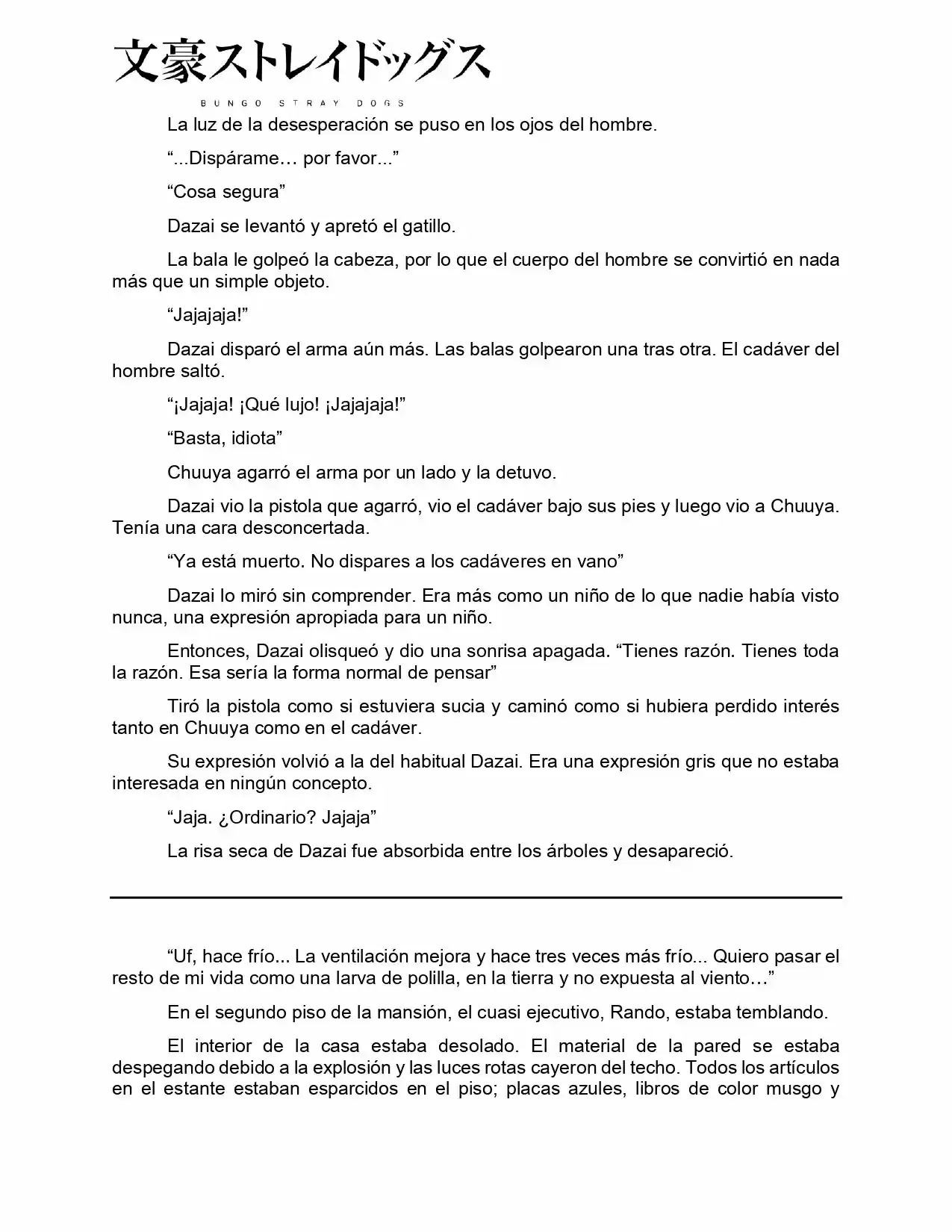 Bungou Stray Dogs Gaiden. Ayatsuji Yukito VS Kyogoku Natsuhiko - Capítulo 2 - Página 16 - LectorTMOo