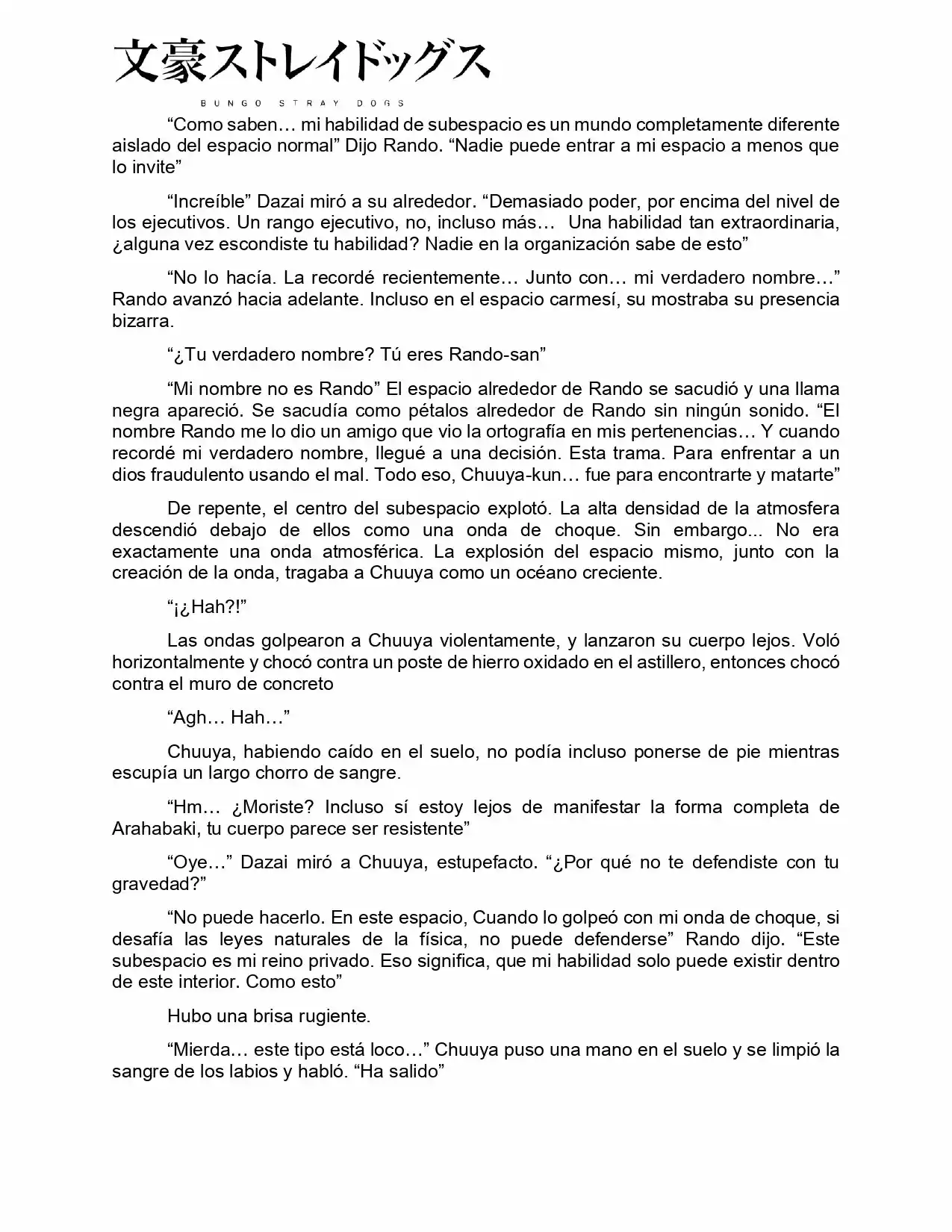 Bungou Stray Dogs Gaiden. Ayatsuji Yukito VS Kyogoku Natsuhiko - Capítulo 4 - Página 9 - LectorTMOo