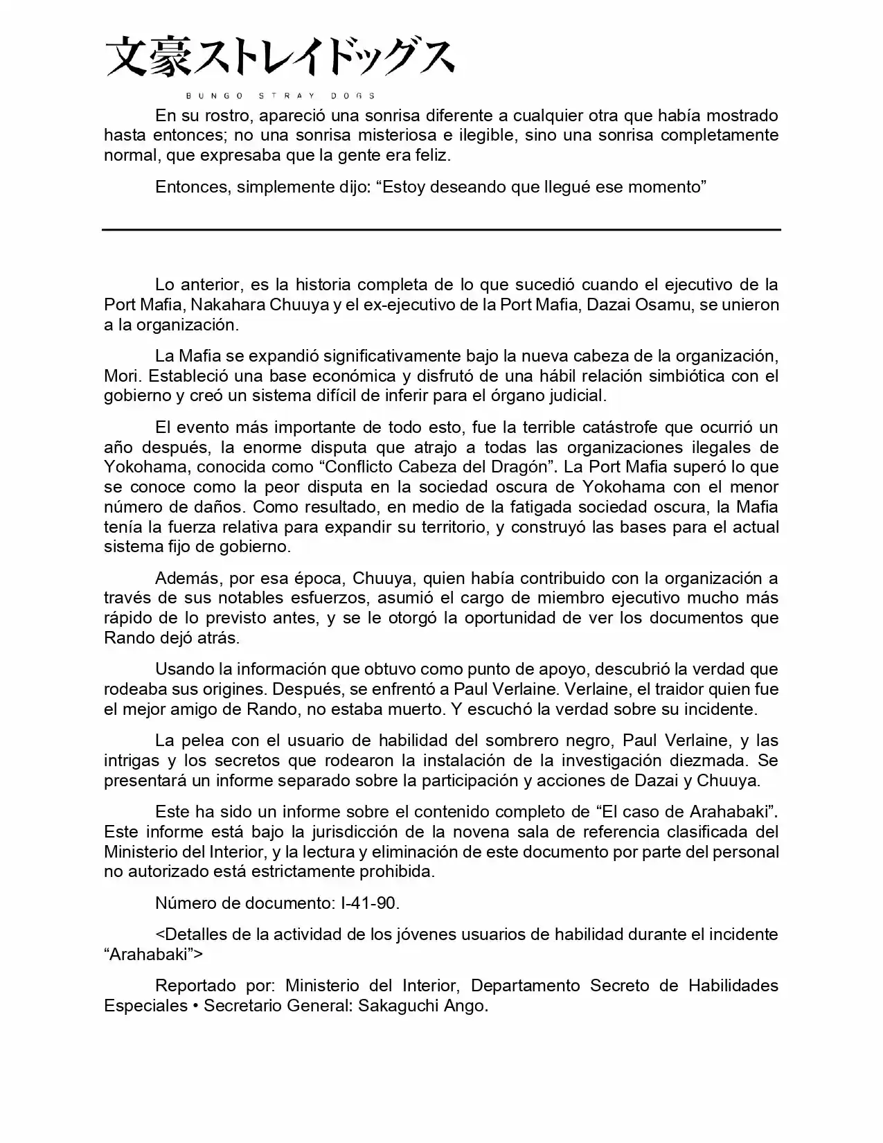 Bungou Stray Dogs Gaiden. Ayatsuji Yukito VS Kyogoku Natsuhiko - Capítulo 6 - Página 6 - LectorTMOo