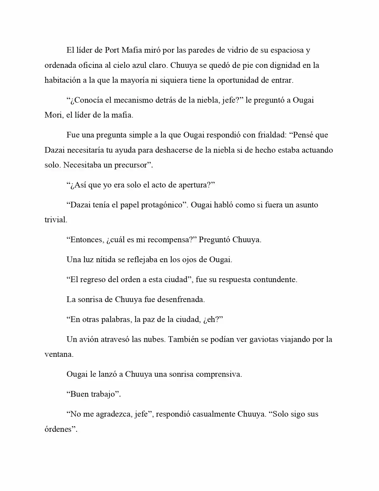 Bungou Stray Dogs Gaiden. Ayatsuji Yukito VS Kyogoku Natsuhiko - Capítulo 7 - Página 4 - LectorTMOo