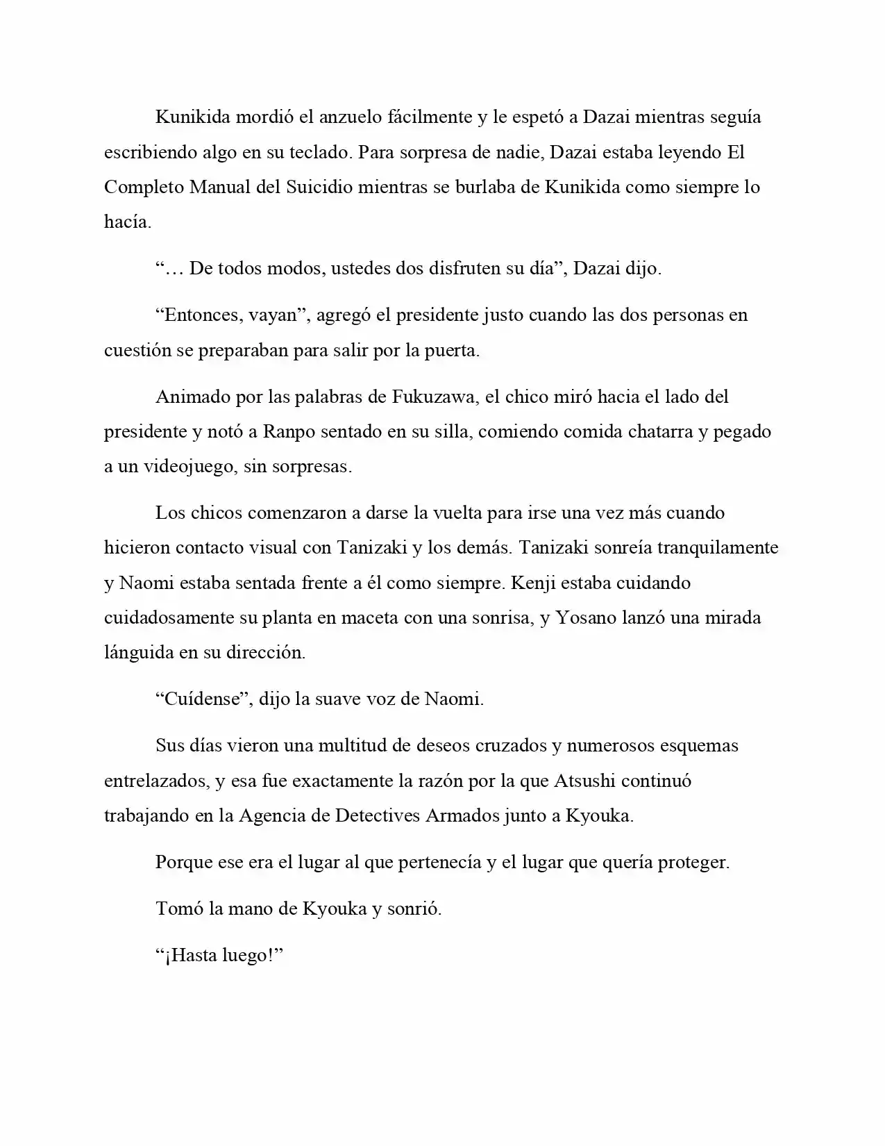 Bungou Stray Dogs Gaiden. Ayatsuji Yukito VS Kyogoku Natsuhiko - Capítulo 7 - Página 6 - LectorTMOo