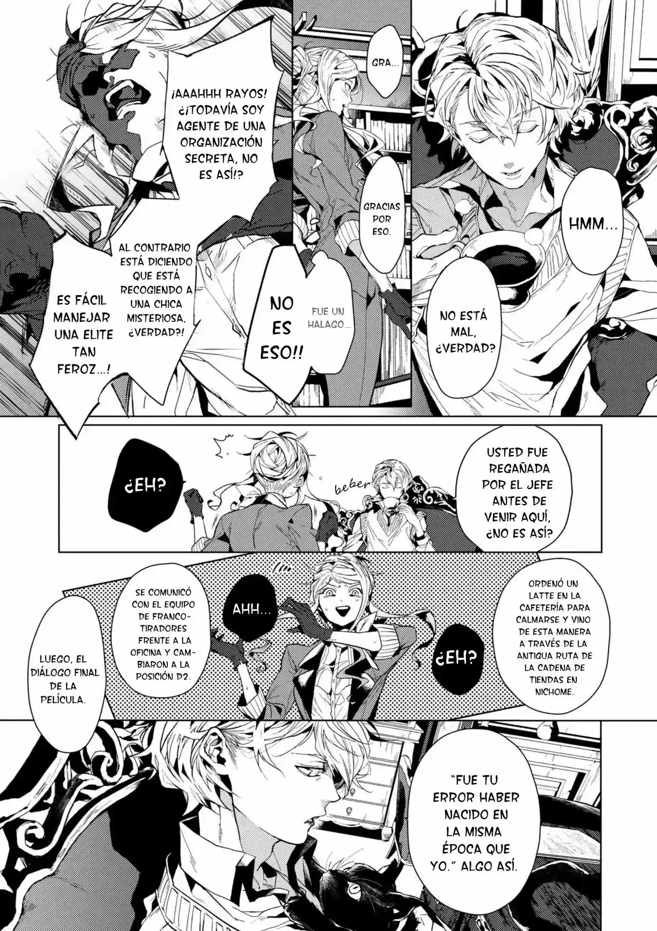 Bungou Stray Dogs Gaiden. Ayatsuji Yukito VS Kyogoku Natsuhiko - Capítulo 3.30 - Página 6 - LectorTMOo