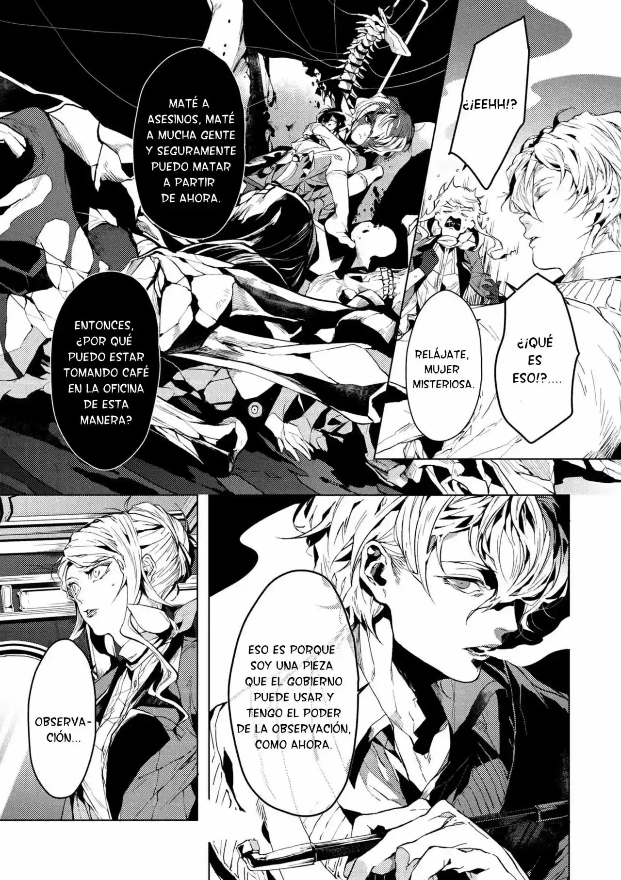 Bungou Stray Dogs Gaiden. Ayatsuji Yukito VS Kyogoku Natsuhiko - Capítulo 3.30 - Página 7 - LectorTMOo