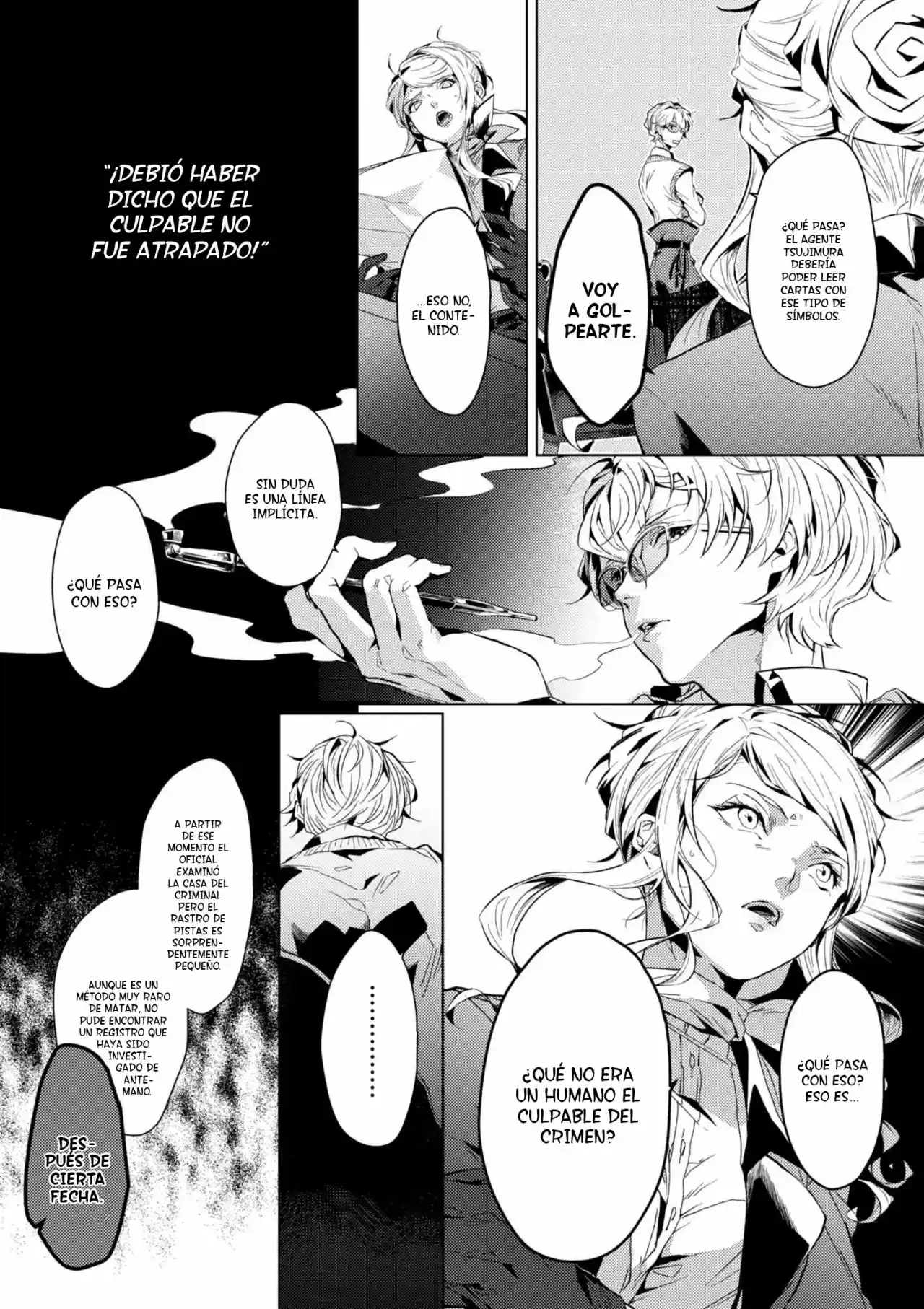 Bungou Stray Dogs Gaiden. Ayatsuji Yukito VS Kyogoku Natsuhiko - Capítulo 3.60 - Página 4 - LectorTMOo