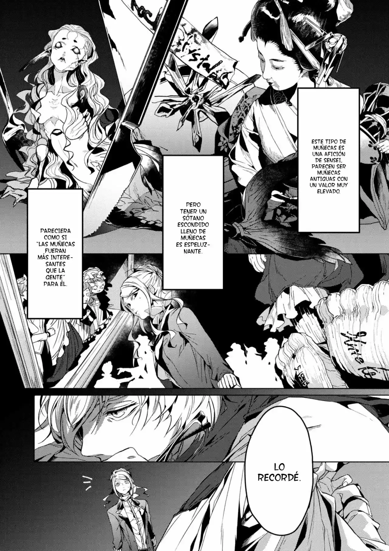 Bungou Stray Dogs Gaiden. Ayatsuji Yukito VS Kyogoku Natsuhiko - Capítulo 3.60 - Página 11 - LectorTMOo