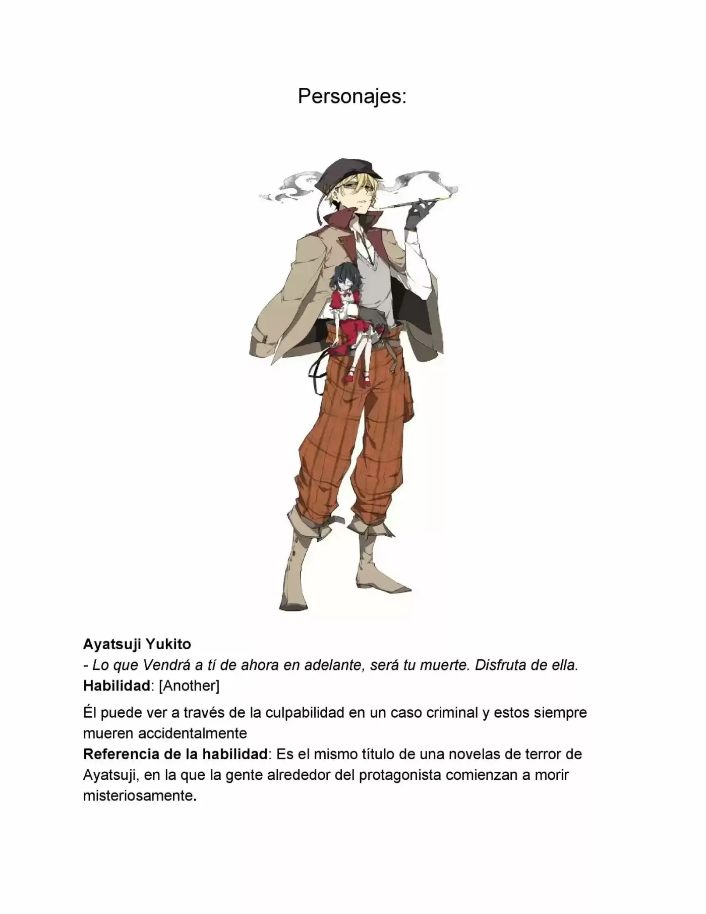 Bungou Stray Dogs Gaiden: Ayatsuji Yukito VS Kyougoku Natsuhiko (Novela) - Capítulo - Página 8 - LectorTMOo