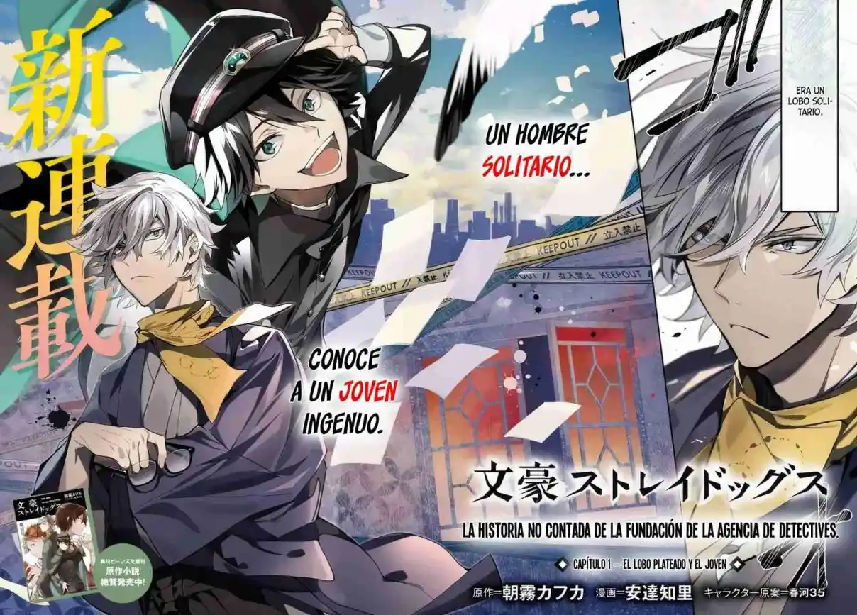 Bungou Stray Dogs: La Historia De La Creación De La Agencia De Detectives - Capítulo 1 - Página 3 - LectorTMOo