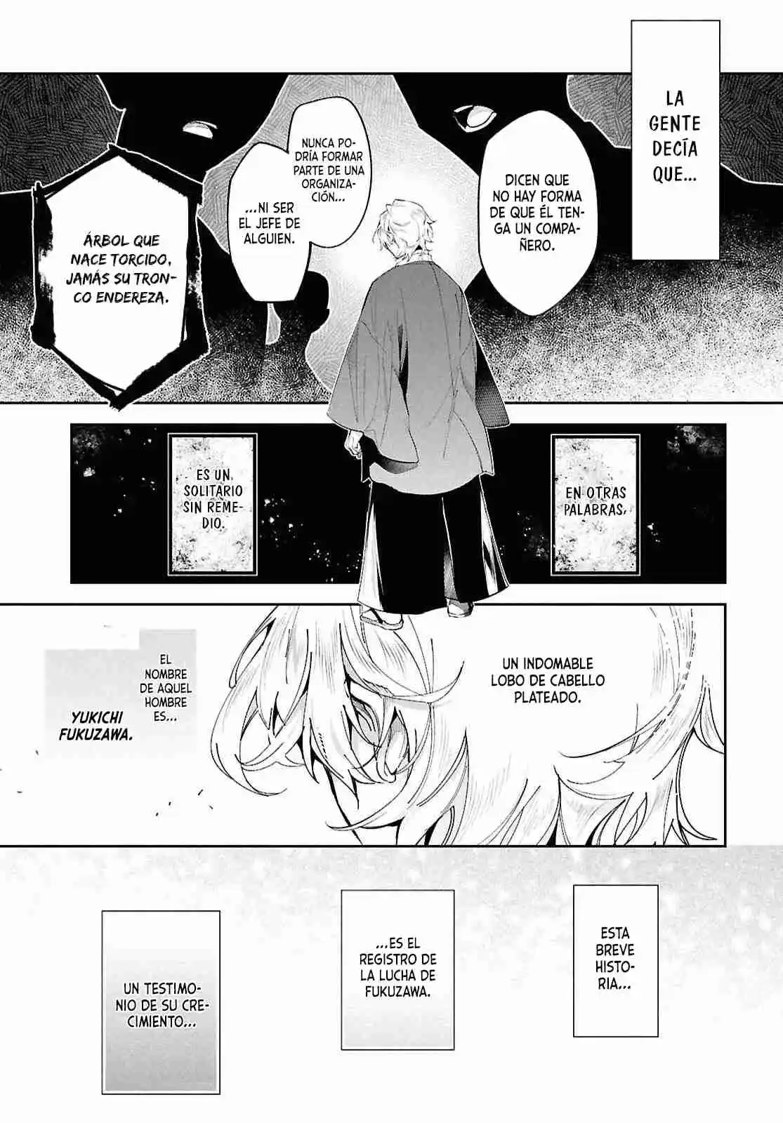 Bungou Stray Dogs: La Historia De La Creación De La Agencia De Detectives - Capítulo 1 - Página 4 - LectorTMOo