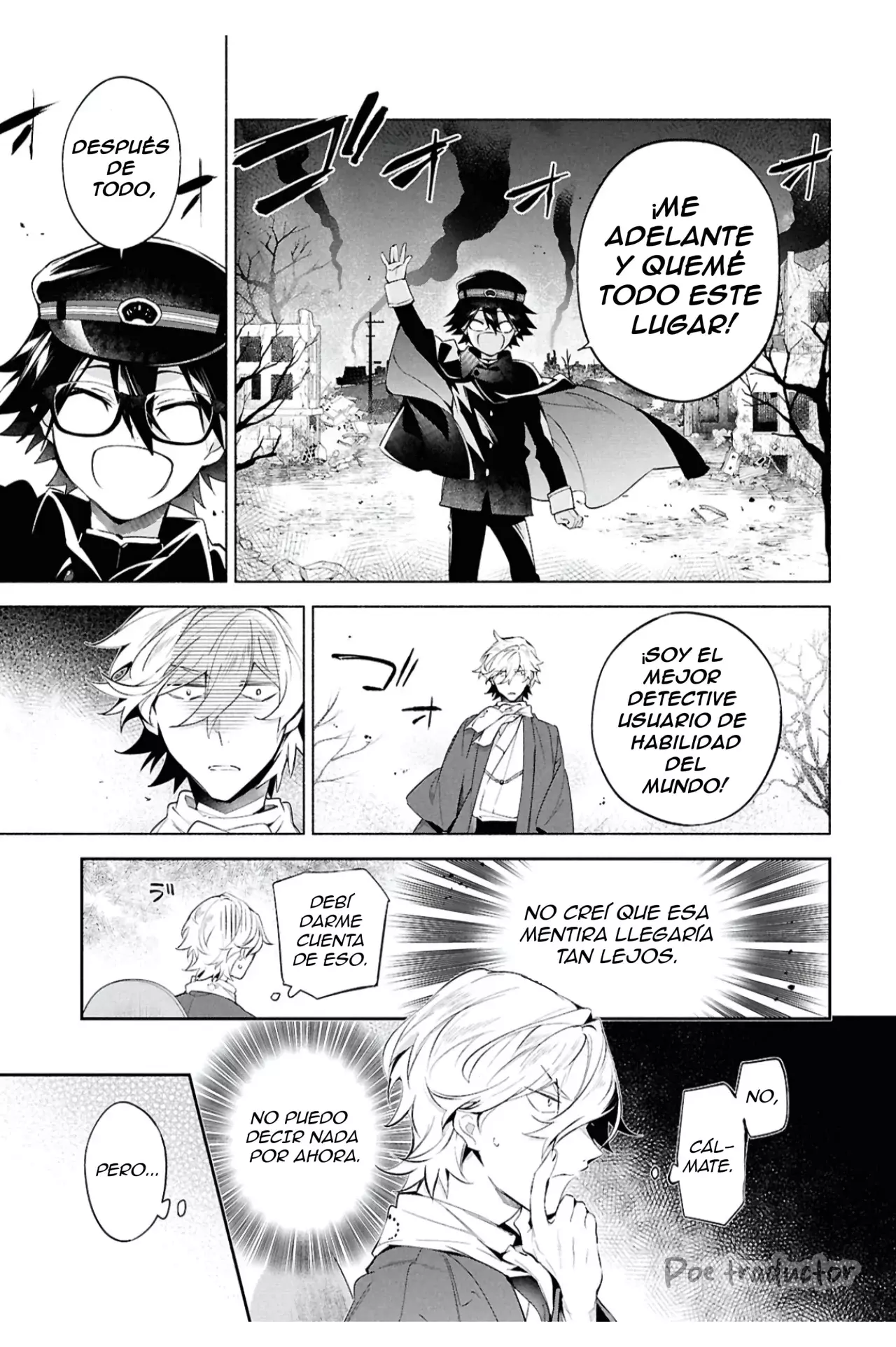 Bungou Stray Dogs: La Historia De La Creación De La Agencia De Detectives - Capítulo 10 - Página 4 - LectorTMOo