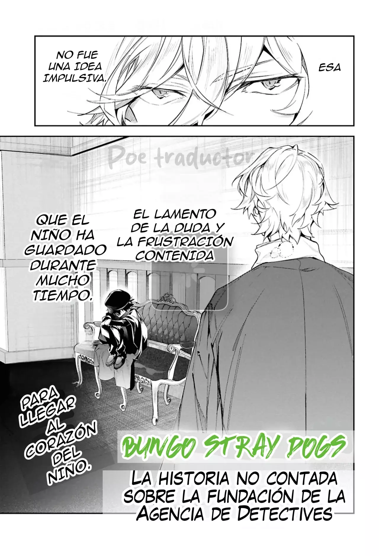 Bungou Stray Dogs: La Historia De La Creación De La Agencia De Detectives - Capítulo 8 - Página 3 - LectorTMOo