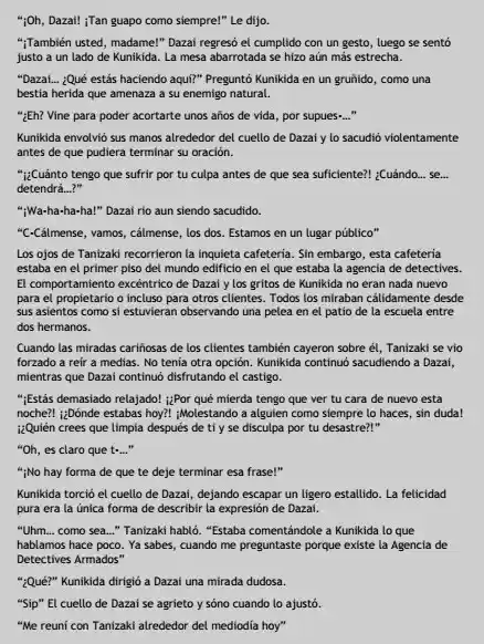 Bungou Stray Dogs: La Historia No Contada De Los Orígenes De La Agencia De Detectives Armados (Novela) - Capítulo  - Página 5 - LectorTMOo