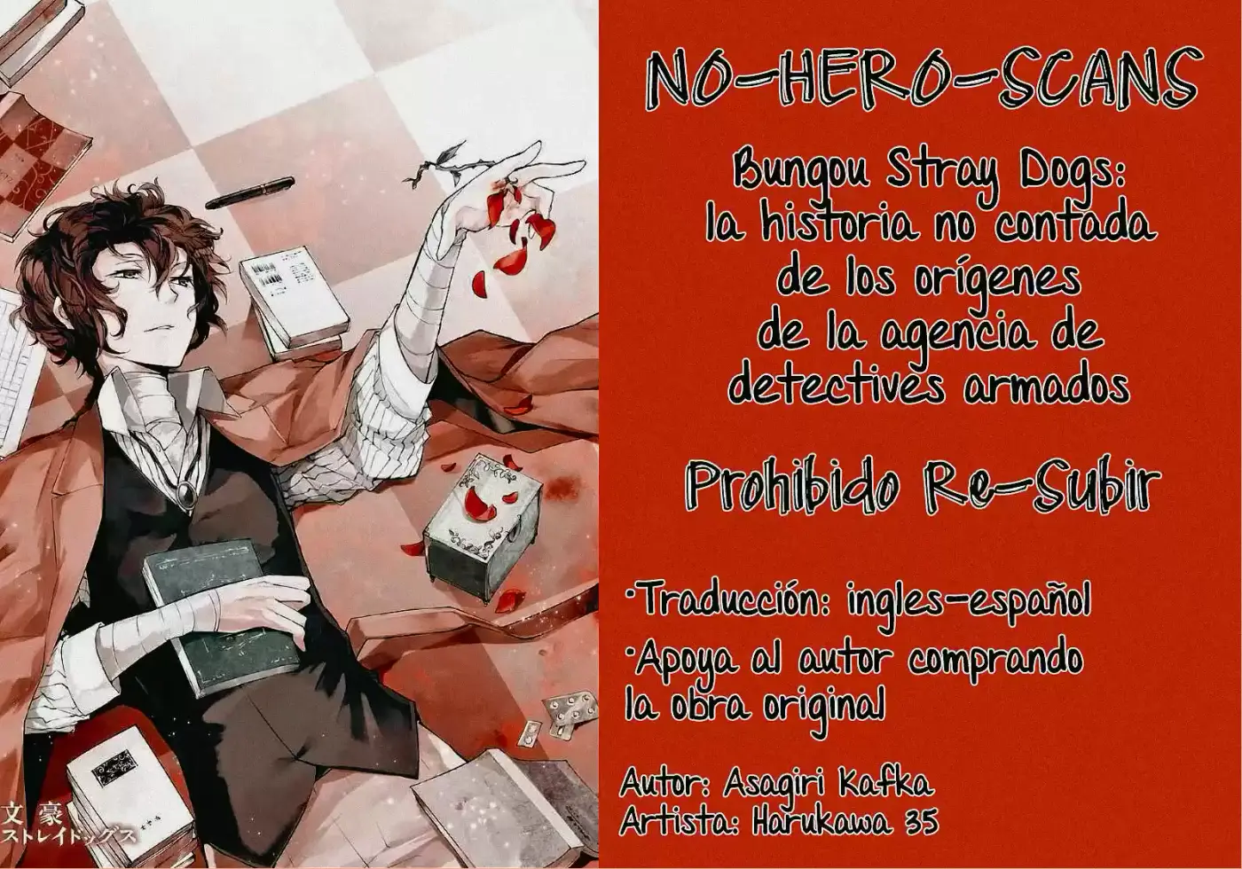 Bungou Stray Dogs: La Historia No Contada De Los Orígenes De La Agencia De Detectives Armados (Novela) - Capítulo 1 - Página 4 - LectorTMOo