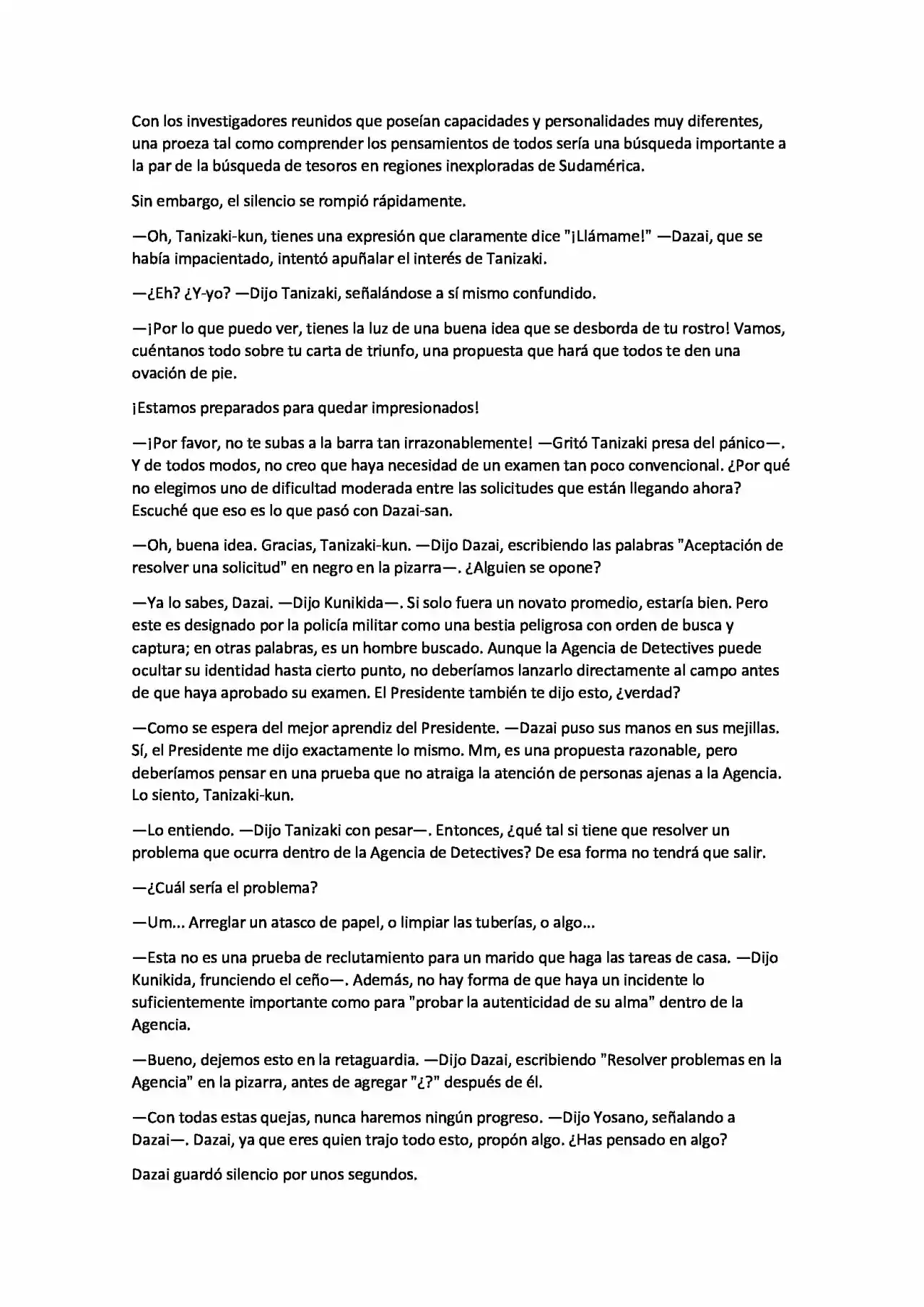 Bungou Stray Dogs: La Historia No Contada De Los Orígenes De La Agencia De Detectives Armados (Novela) - Capítulo 1 - Página 8 - LectorTMOo