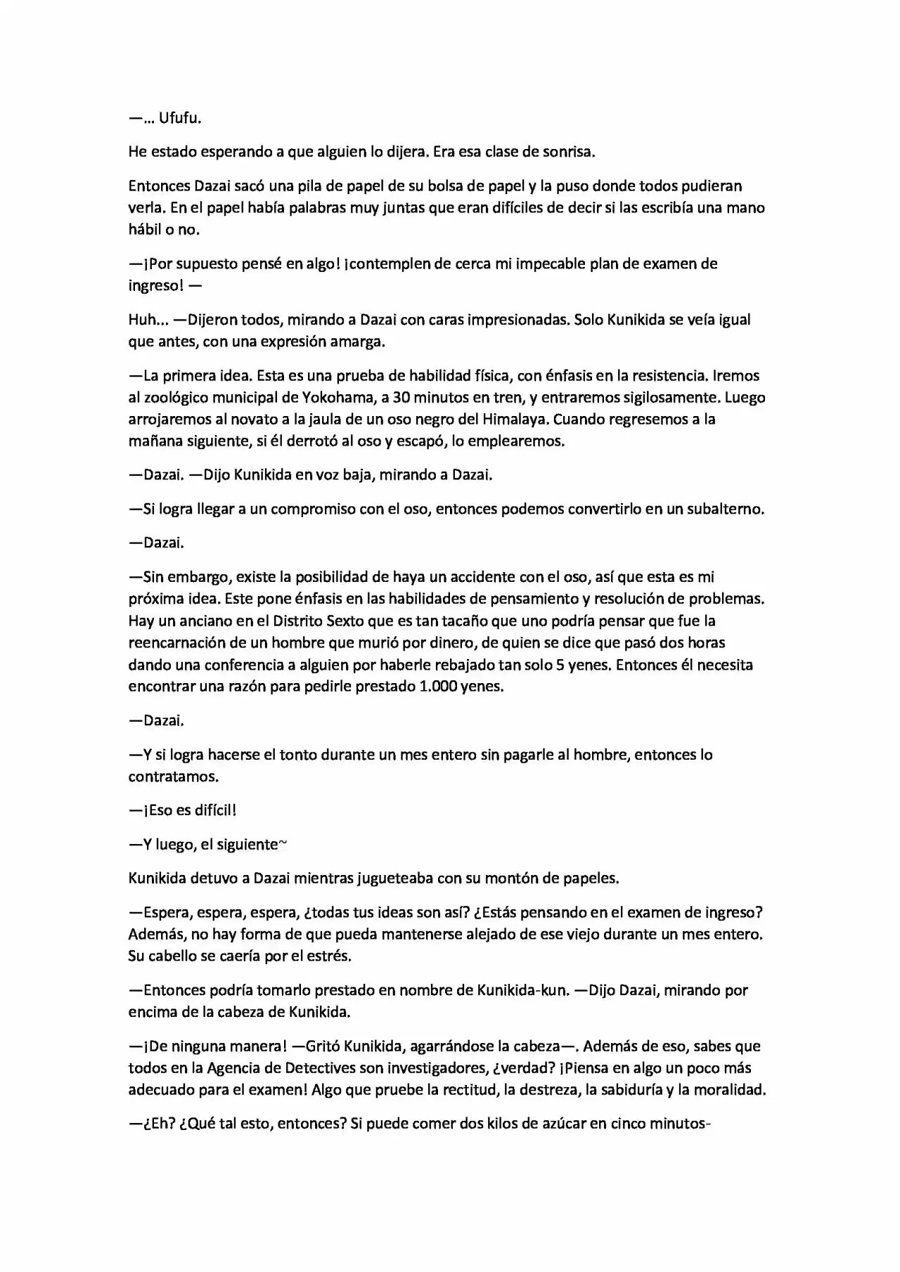 Bungou Stray Dogs: La Historia No Contada De Los Orígenes De La Agencia De Detectives Armados (Novela) - Capítulo 1 - Página 9 - LectorTMOo