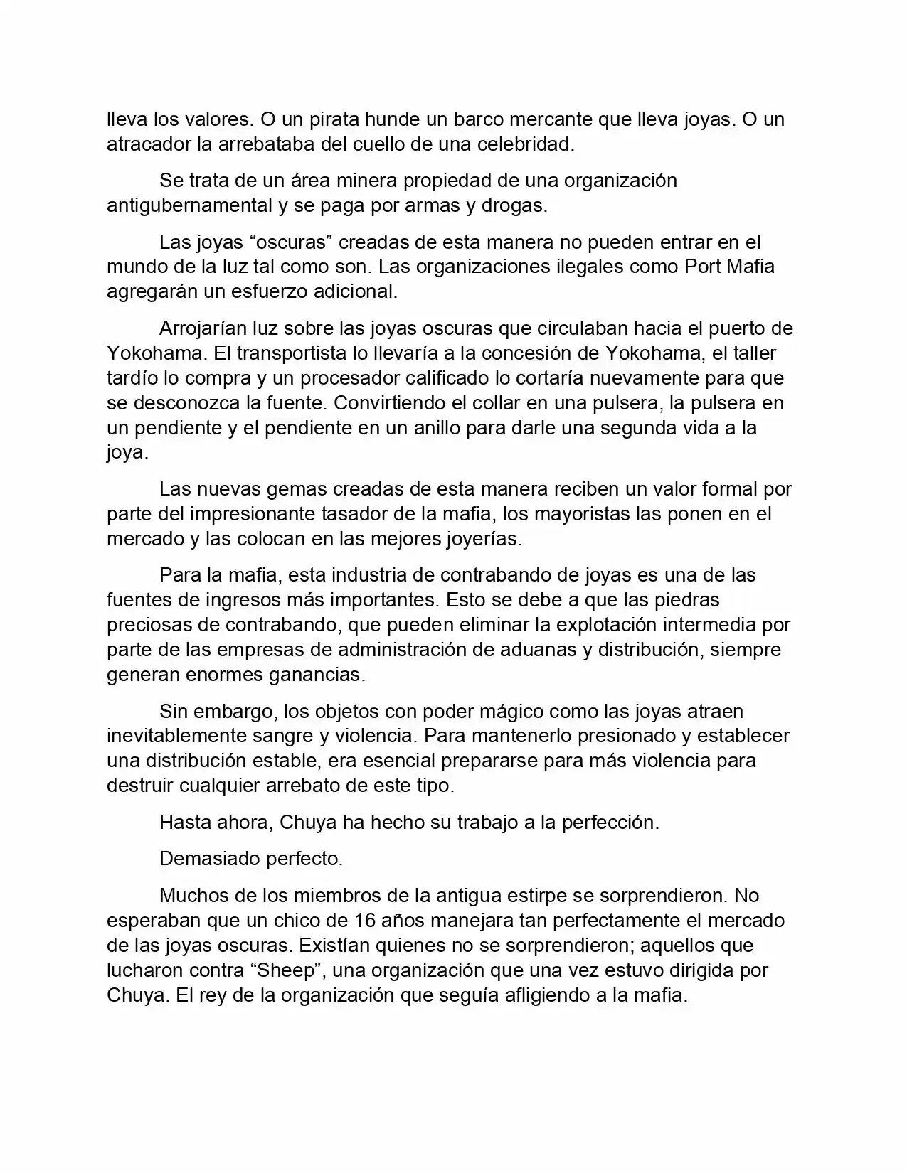 Bungou Stray Dogs Storm Bringer (Novela) - Capítulo 1 - Página 9 - LectorTMOo