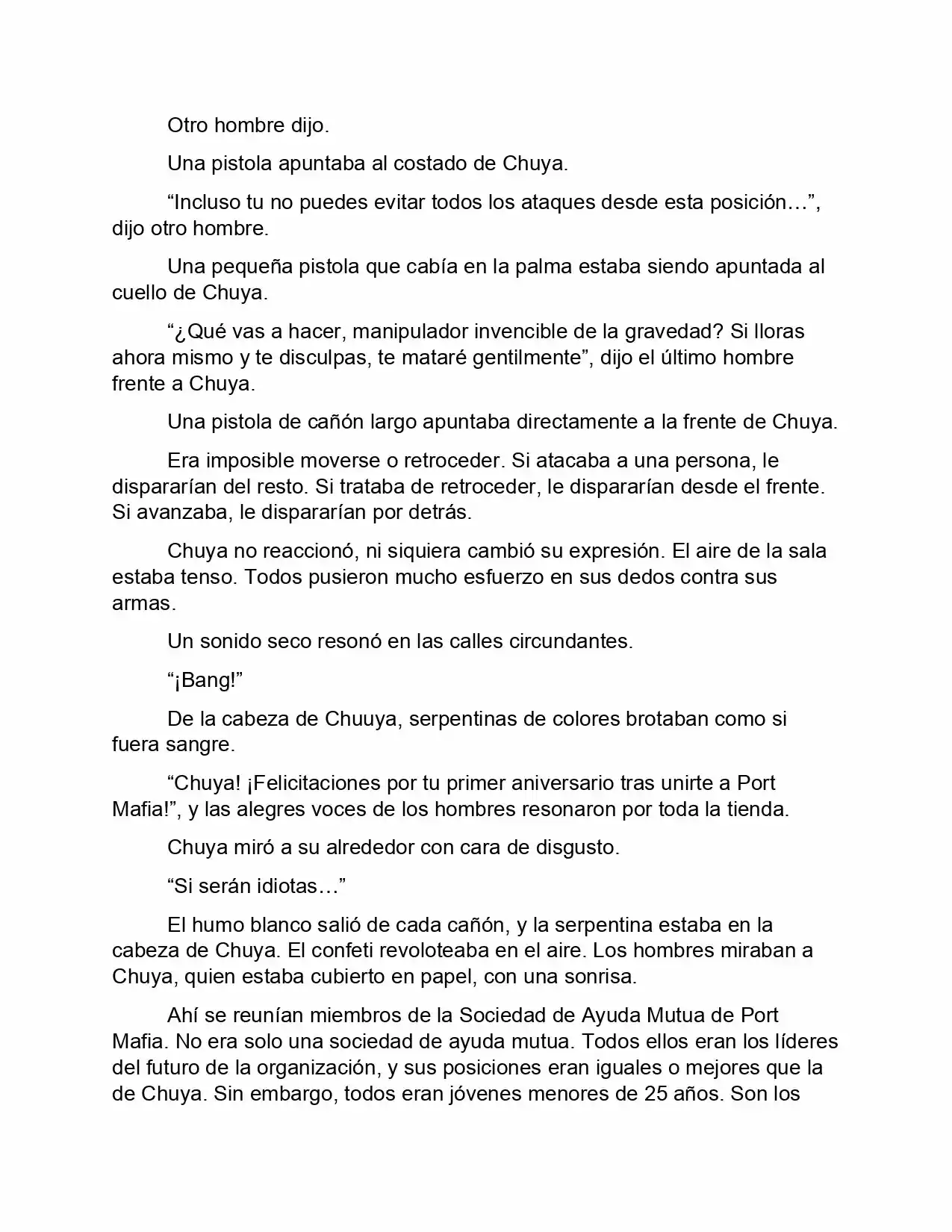 Bungou Stray Dogs Storm Bringer (Novela) - Capítulo 1 - Página 11 - LectorTMOo