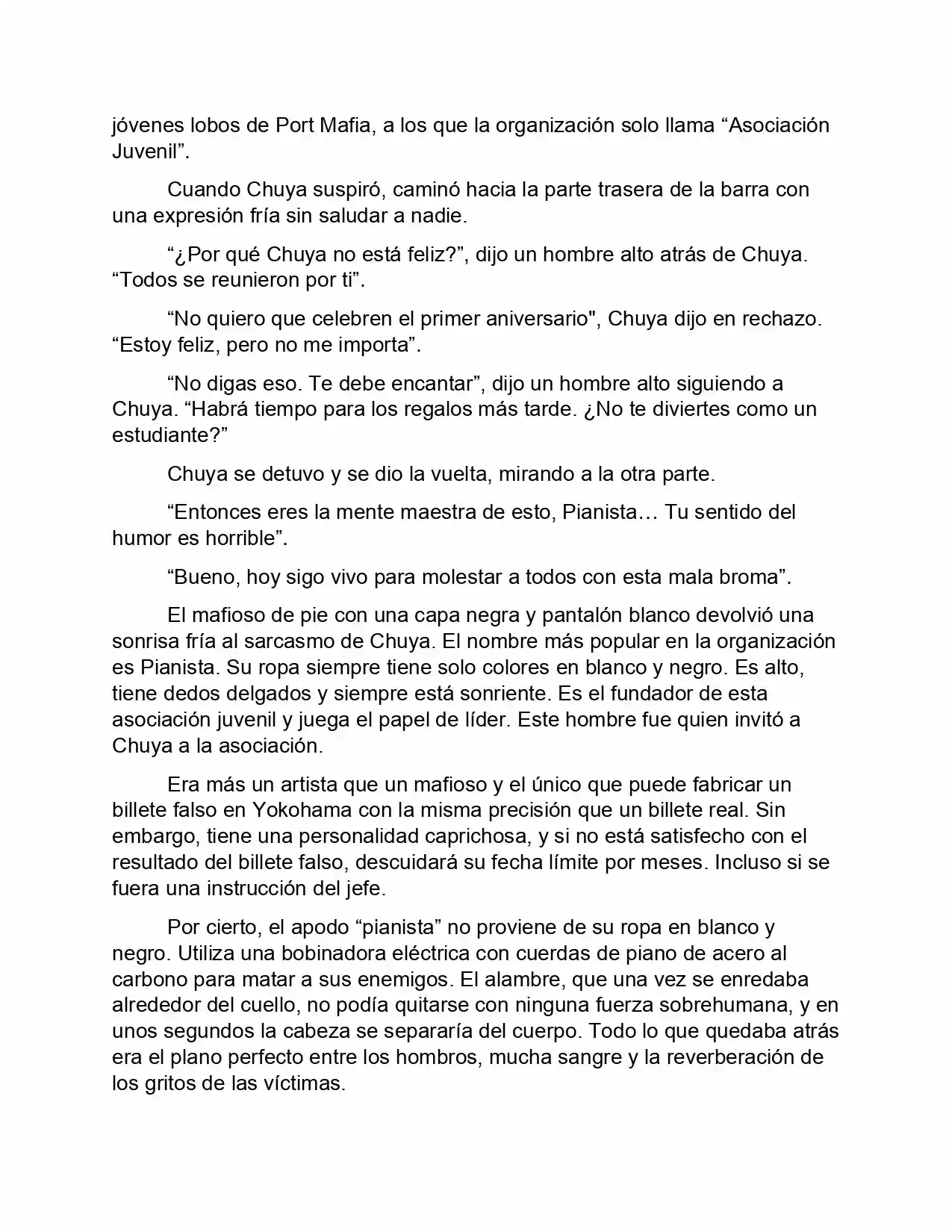 Bungou Stray Dogs Storm Bringer (Novela) - Capítulo 1 - Página 12 - LectorTMOo