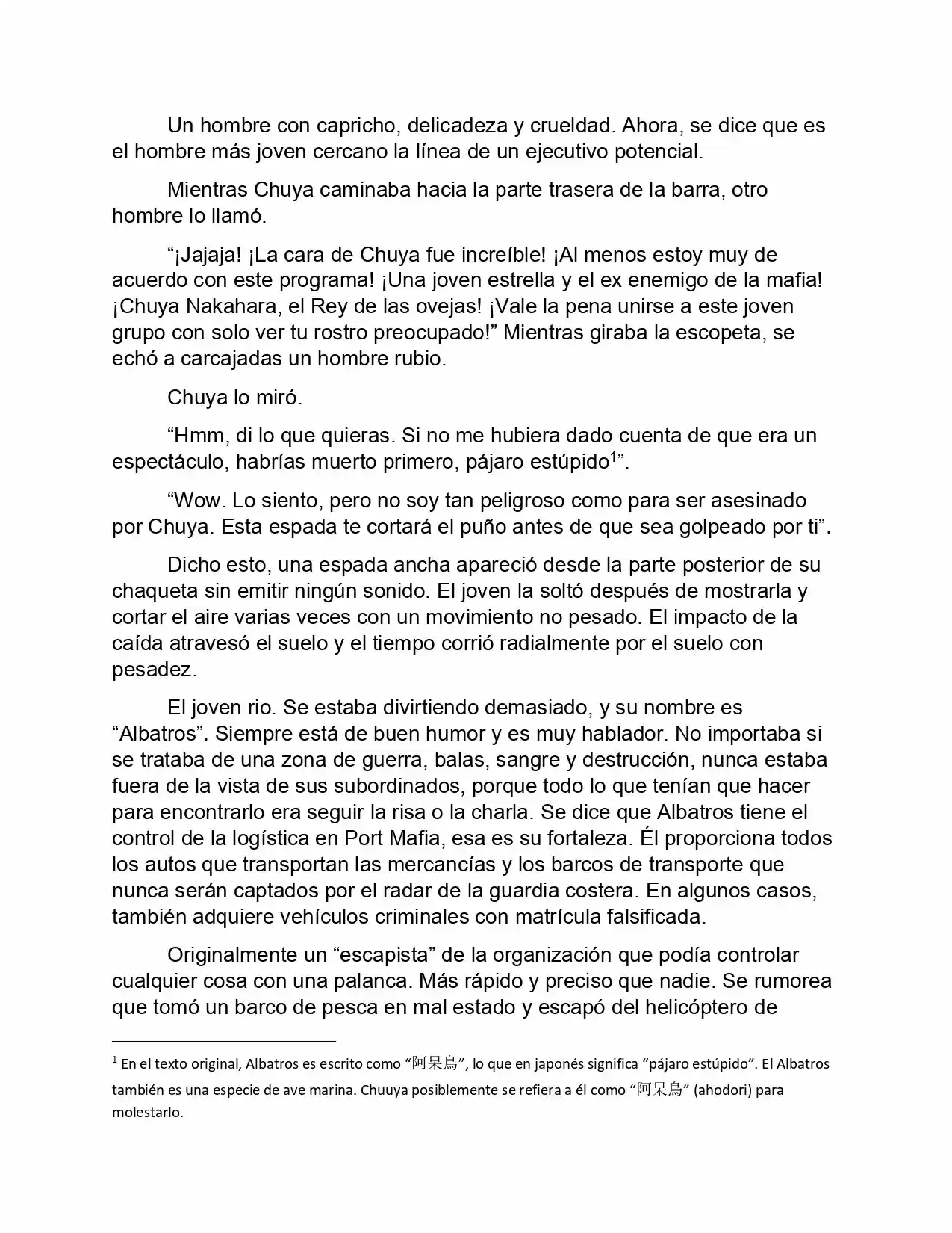 Bungou Stray Dogs Storm Bringer (Novela) - Capítulo 1 - Página 13 - LectorTMOo
