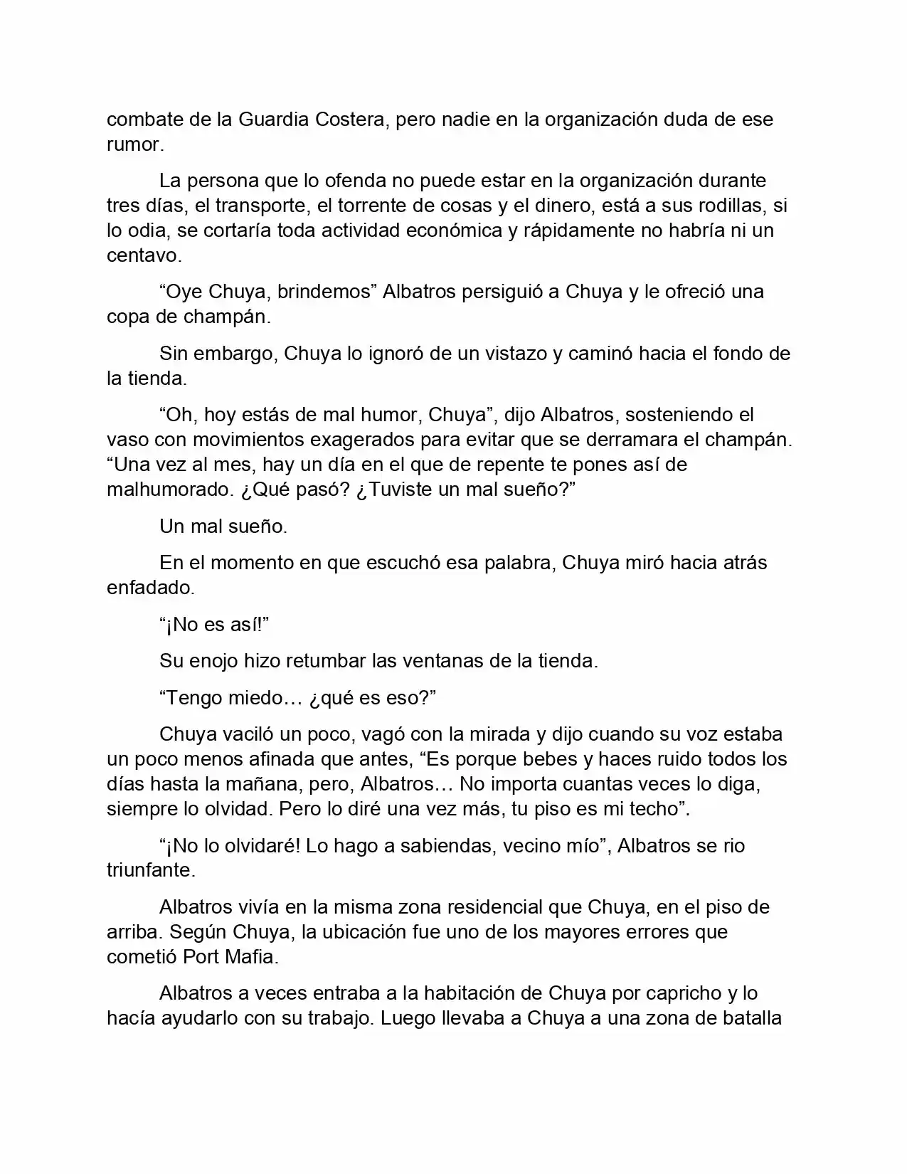 Bungou Stray Dogs Storm Bringer (Novela) - Capítulo 1 - Página 14 - LectorTMOo