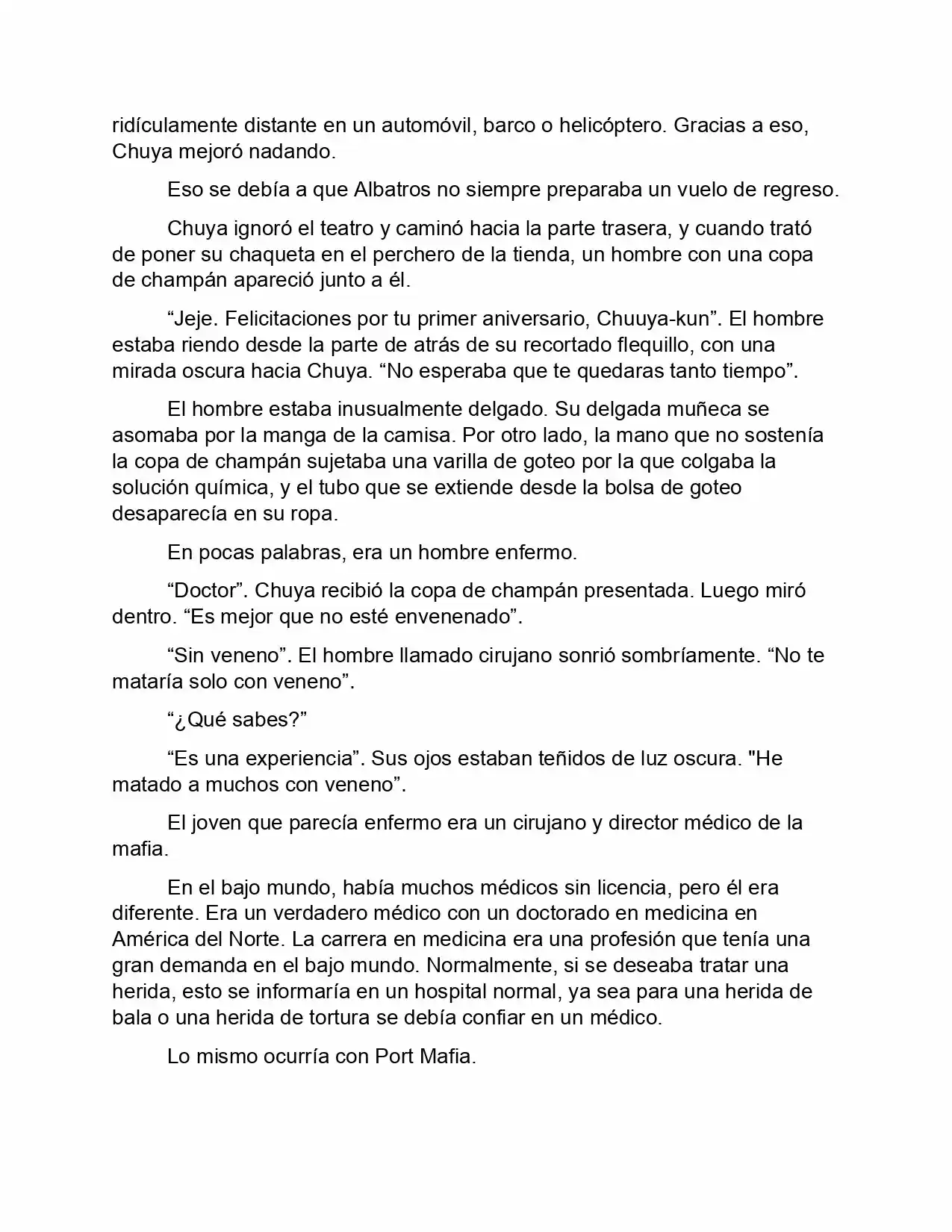 Bungou Stray Dogs Storm Bringer (Novela) - Capítulo 1 - Página 15 - LectorTMOo