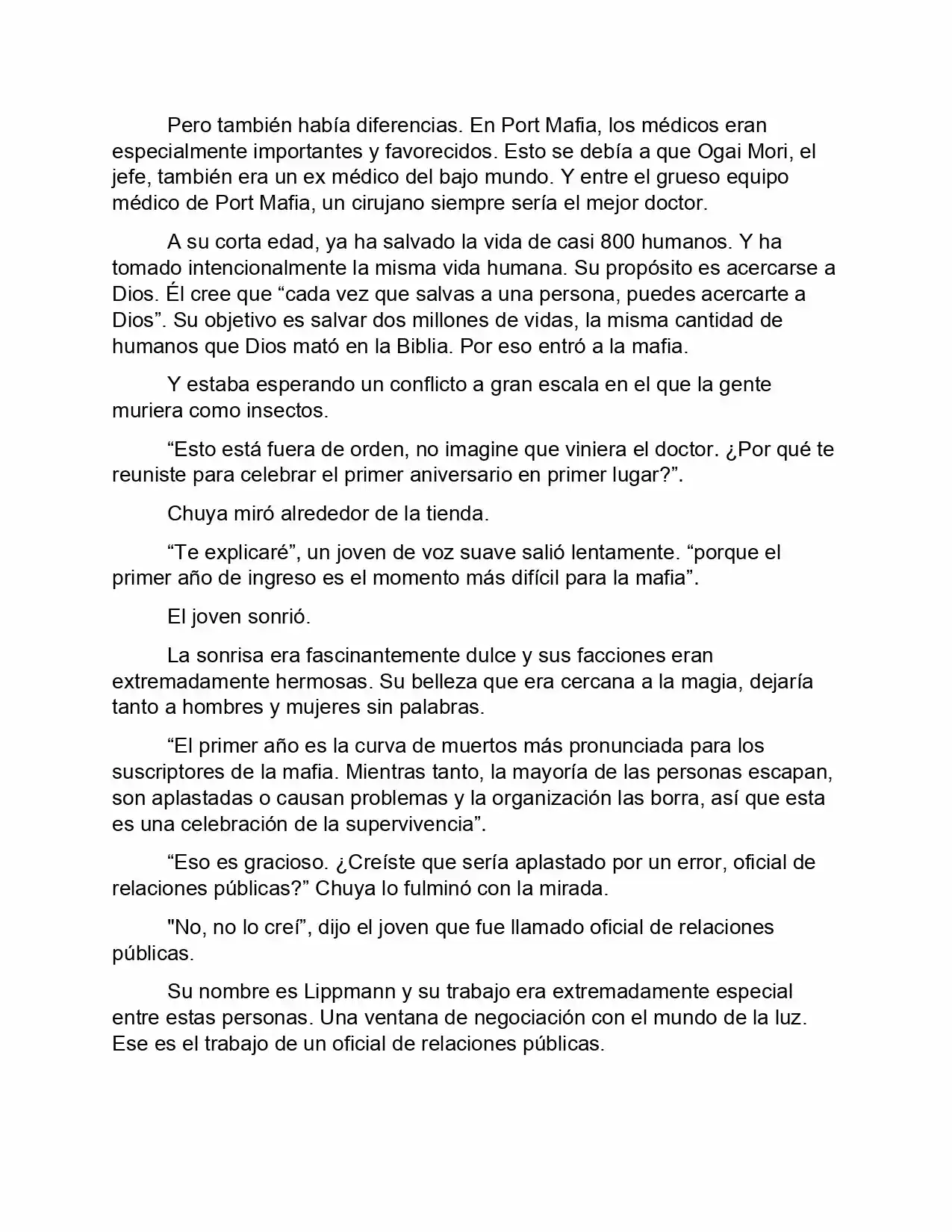 Bungou Stray Dogs Storm Bringer (Novela) - Capítulo 1 - Página 16 - LectorTMOo