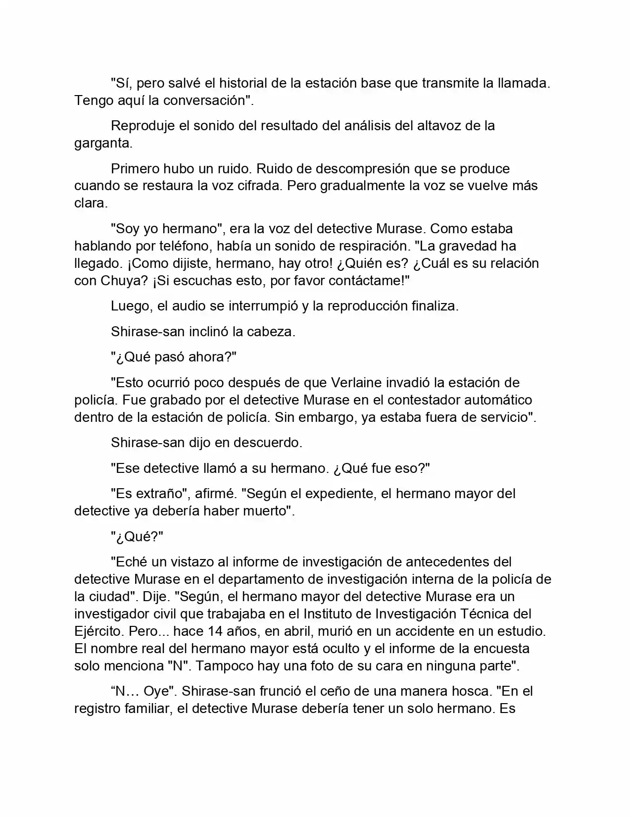 Bungou Stray Dogs Storm Bringer (Novela) - Capítulo 3 - Página 10 - LectorTMOo