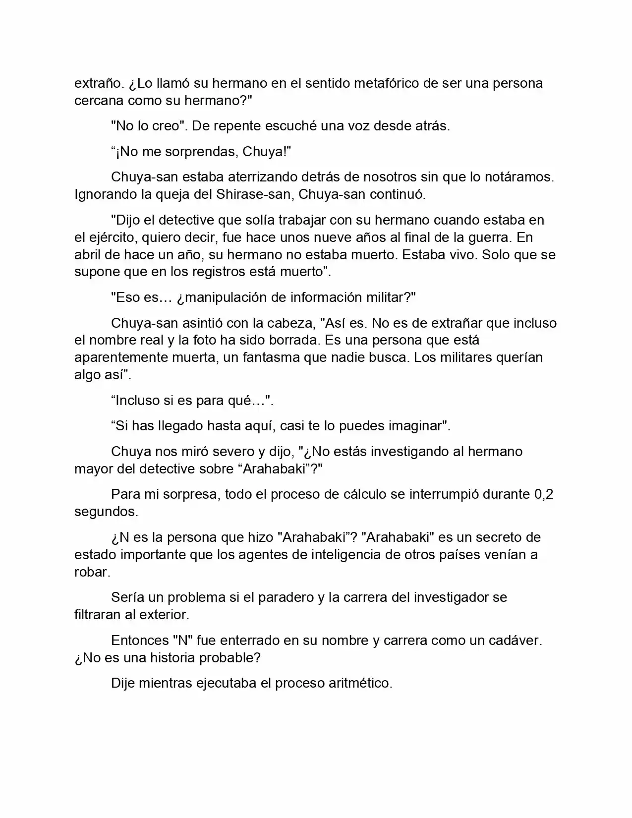 Bungou Stray Dogs Storm Bringer (Novela) - Capítulo 3 - Página 11 - LectorTMOo
