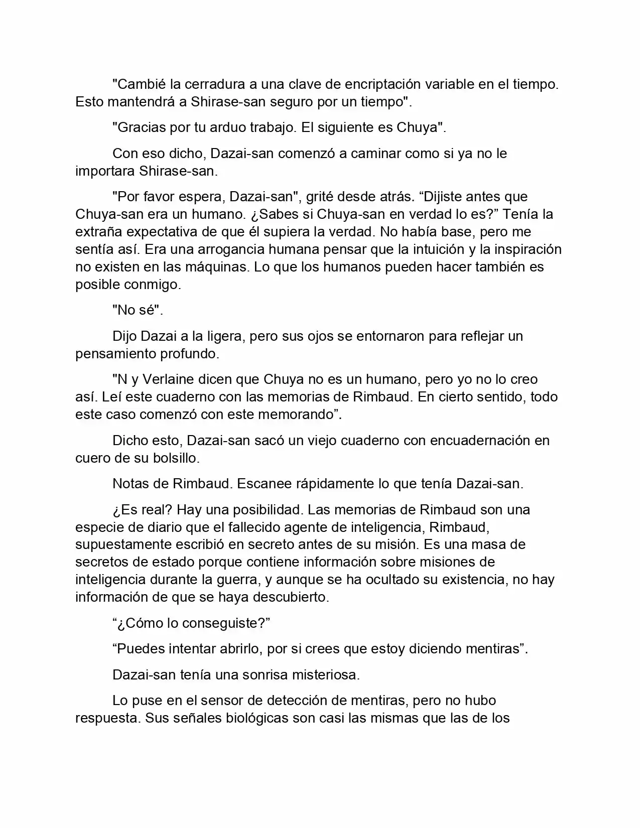 Bungou Stray Dogs Storm Bringer (Novela) - Capítulo 3 - Página 20 - LectorTMOo