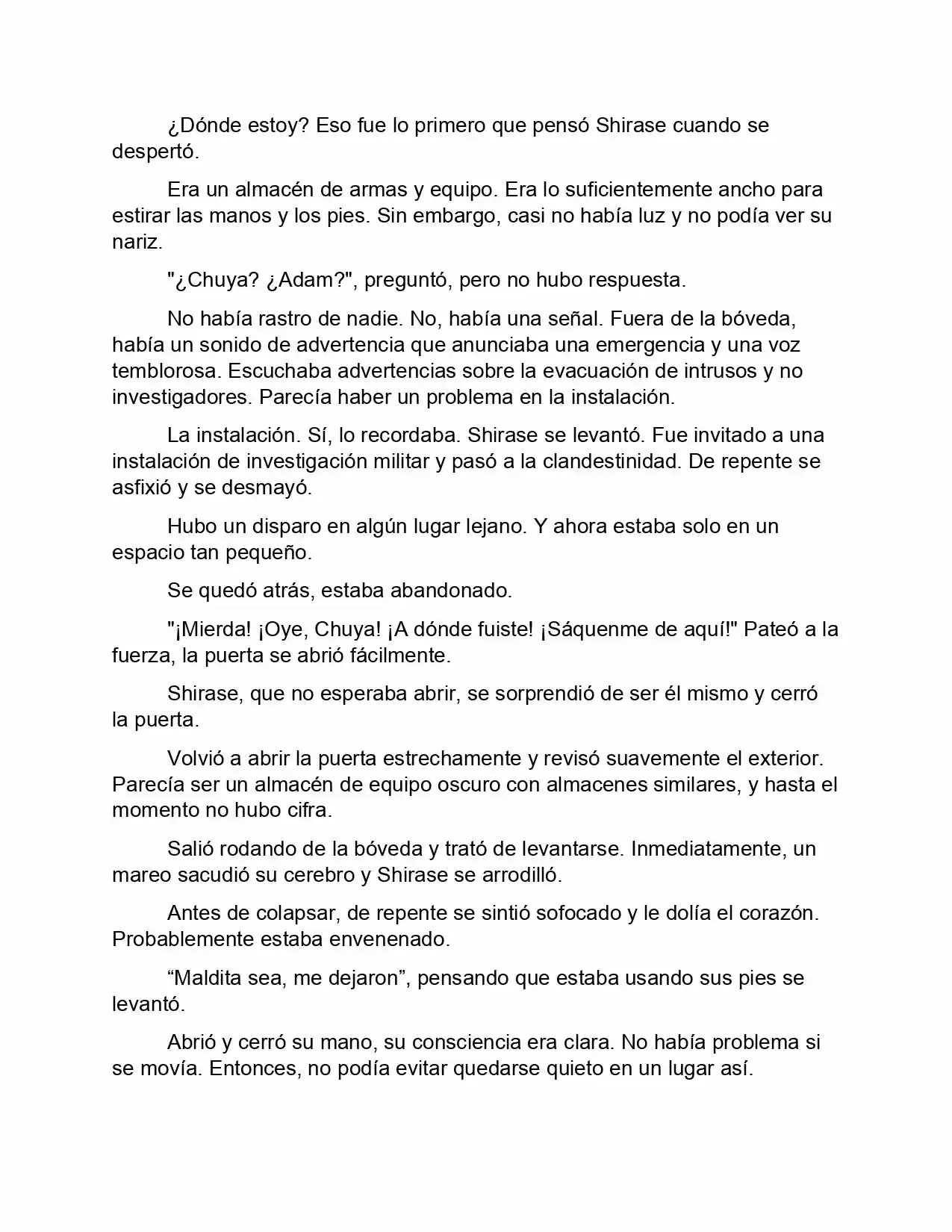 Bungou Stray Dogs Storm Bringer (Novela) - Capítulo 3 - Página 23 - LectorTMOo
