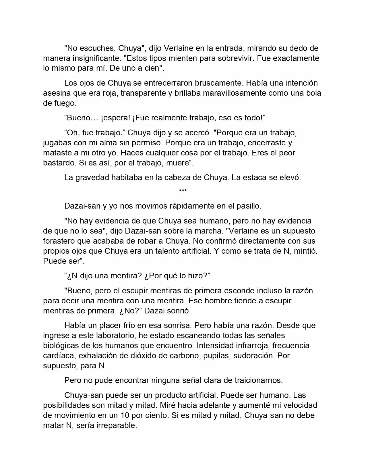 Bungou Stray Dogs Storm Bringer (Novela) - Capítulo 3 - Página 26 - LectorTMOo