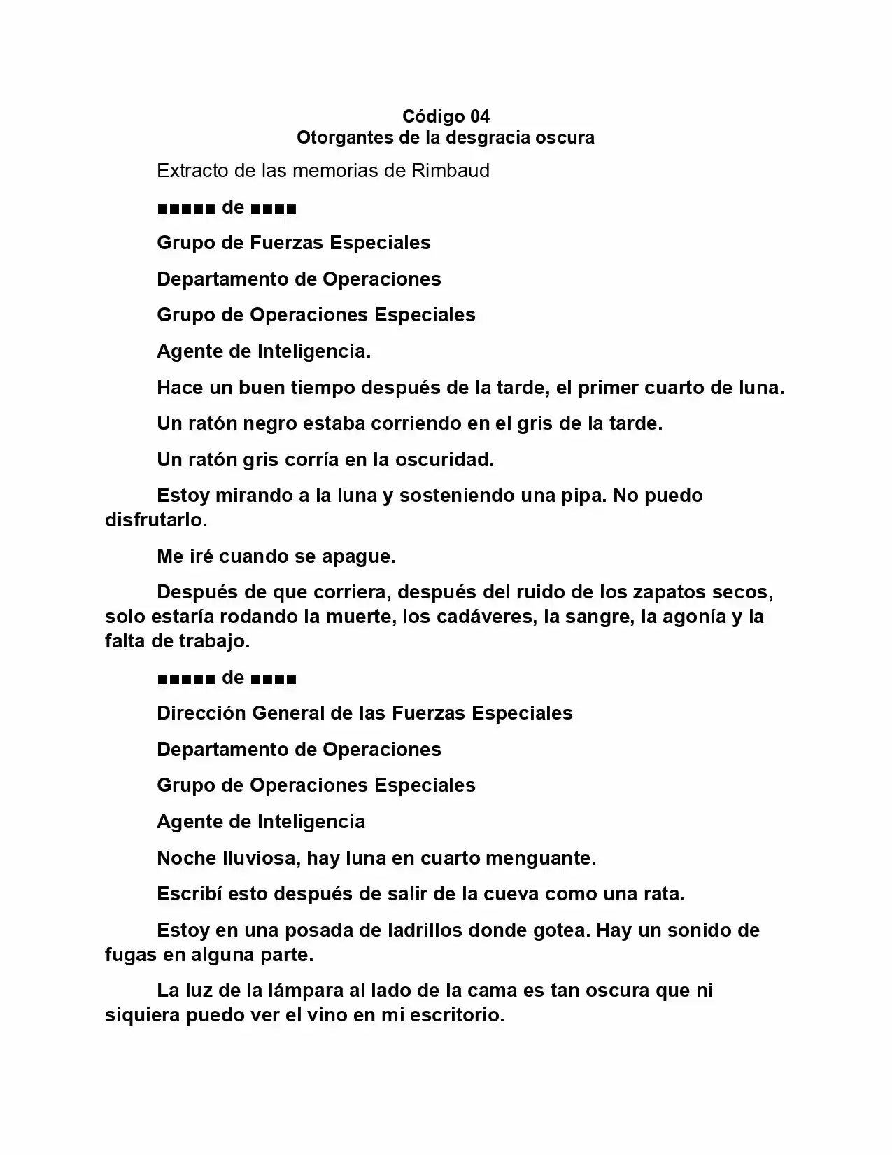 Bungou Stray Dogs Storm Bringer (Novela) - Capítulo 4 - Página 7 - LectorTMOo
