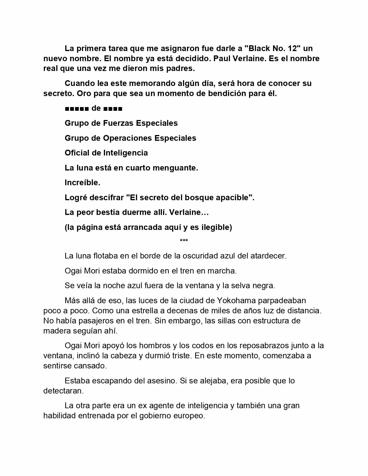 Bungou Stray Dogs Storm Bringer (Novela) - Capítulo 4 - Página 10 - LectorTMOo