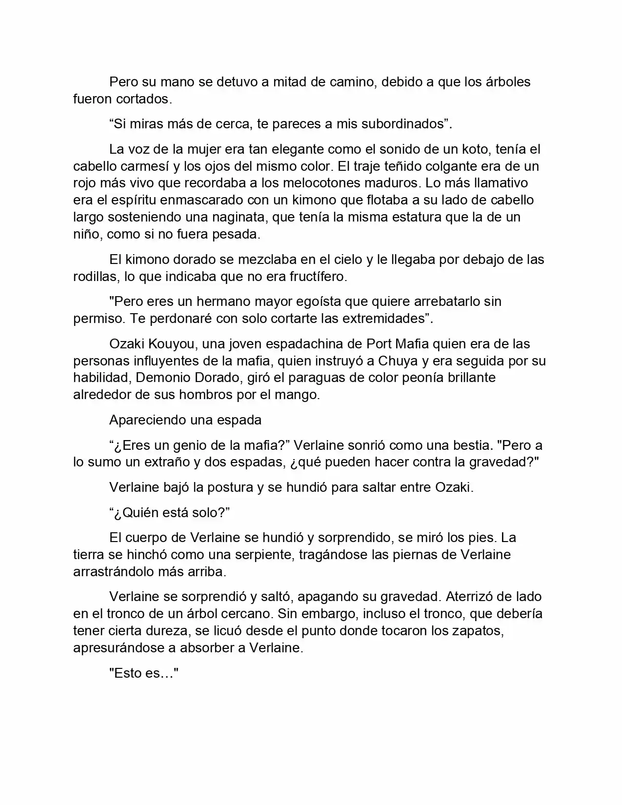 Bungou Stray Dogs Storm Bringer (Novela) - Capítulo 4 - Página 19 - LectorTMOo