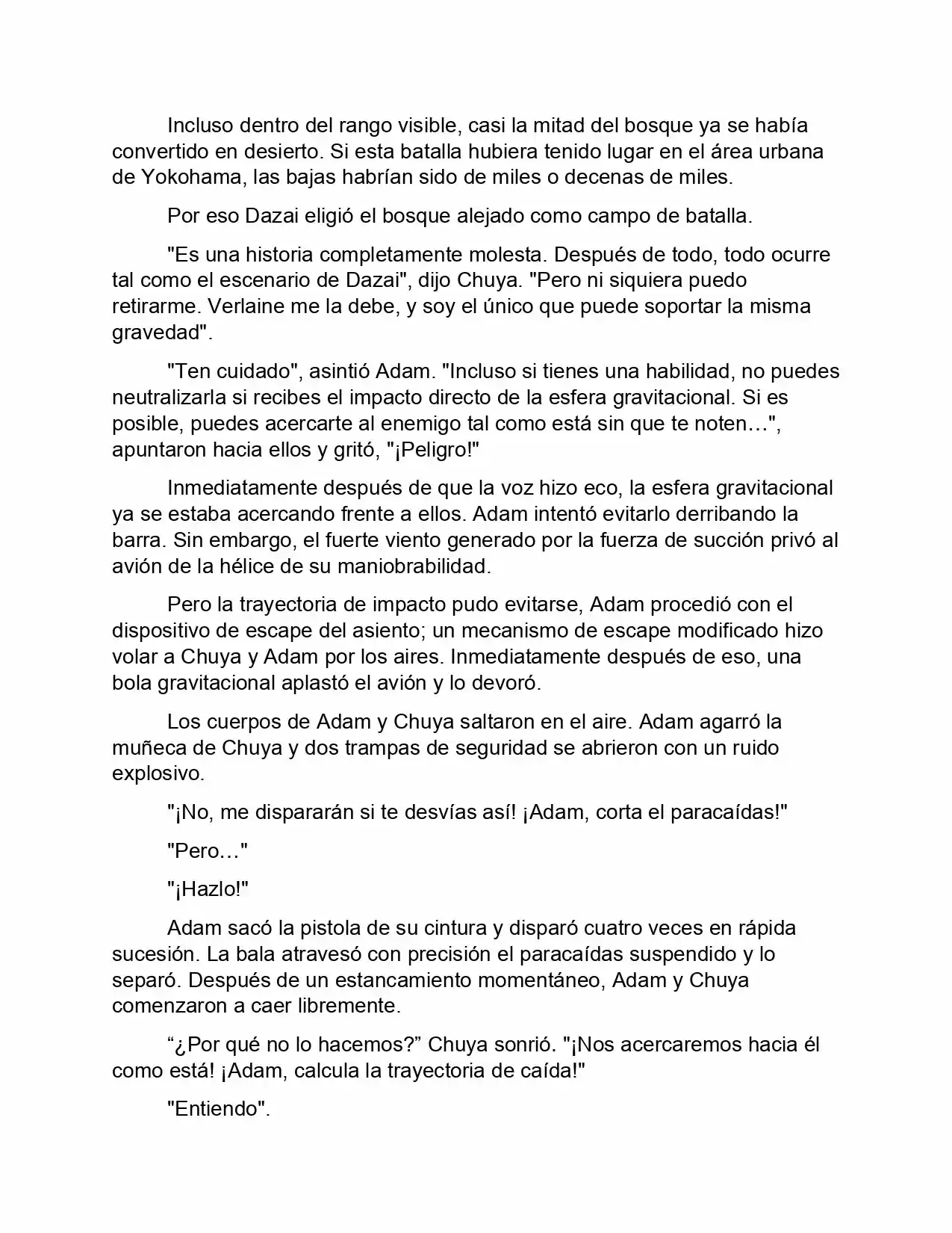 Bungou Stray Dogs Storm Bringer (Novela) - Capítulo 4 - Página 34 - LectorTMOo