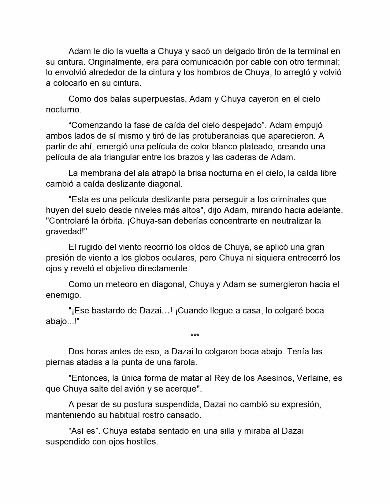 Bungou Stray Dogs Storm Bringer (Novela) - Capítulo 4 - Página 35 - LectorTMOo