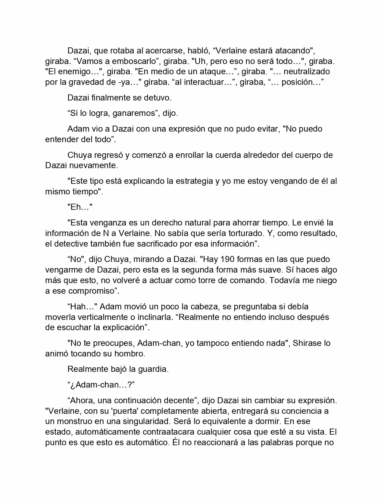 Bungou Stray Dogs Storm Bringer (Novela) - Capítulo 4 - Página 38 - LectorTMOo