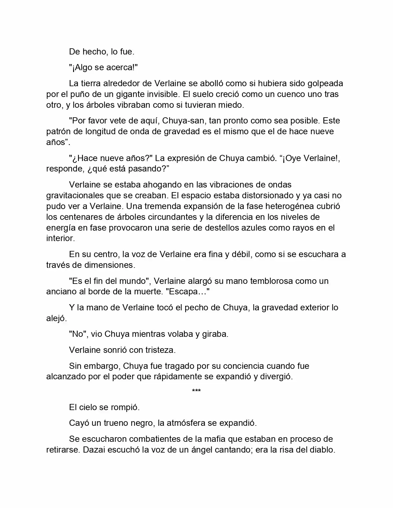 Bungou Stray Dogs Storm Bringer (Novela) - Capítulo 4 - Página 62 - LectorTMOo