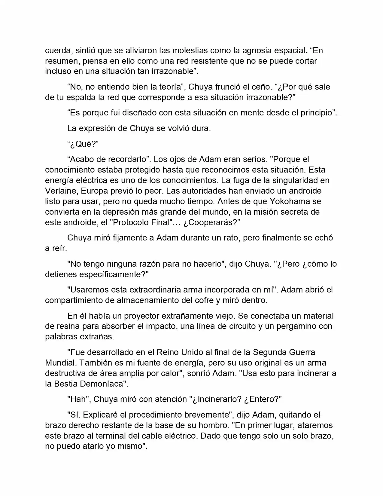 Bungou Stray Dogs Storm Bringer (Novela) - Capítulo 4 - Página 84 - LectorTMOo