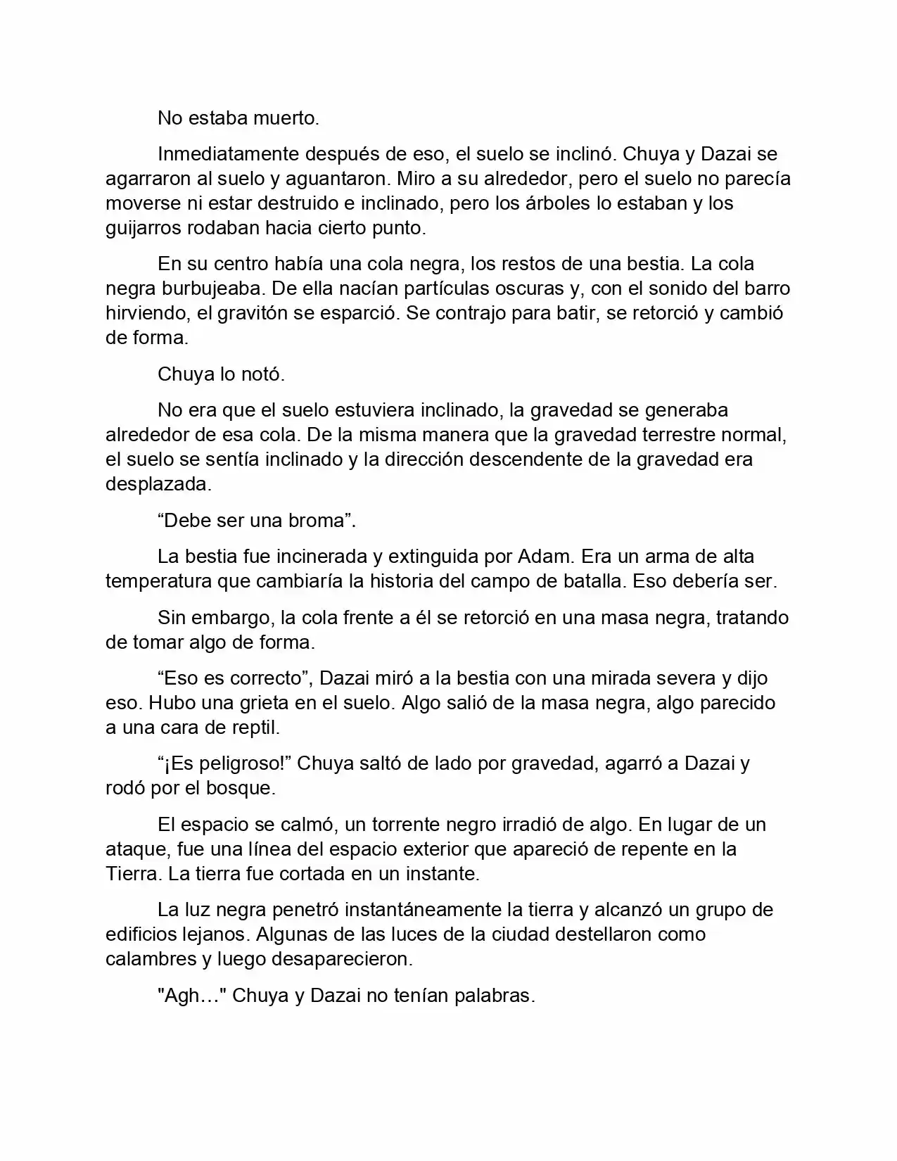 Bungou Stray Dogs Storm Bringer (Novela) - Capítulo 4 - Página 96 - LectorTMOo