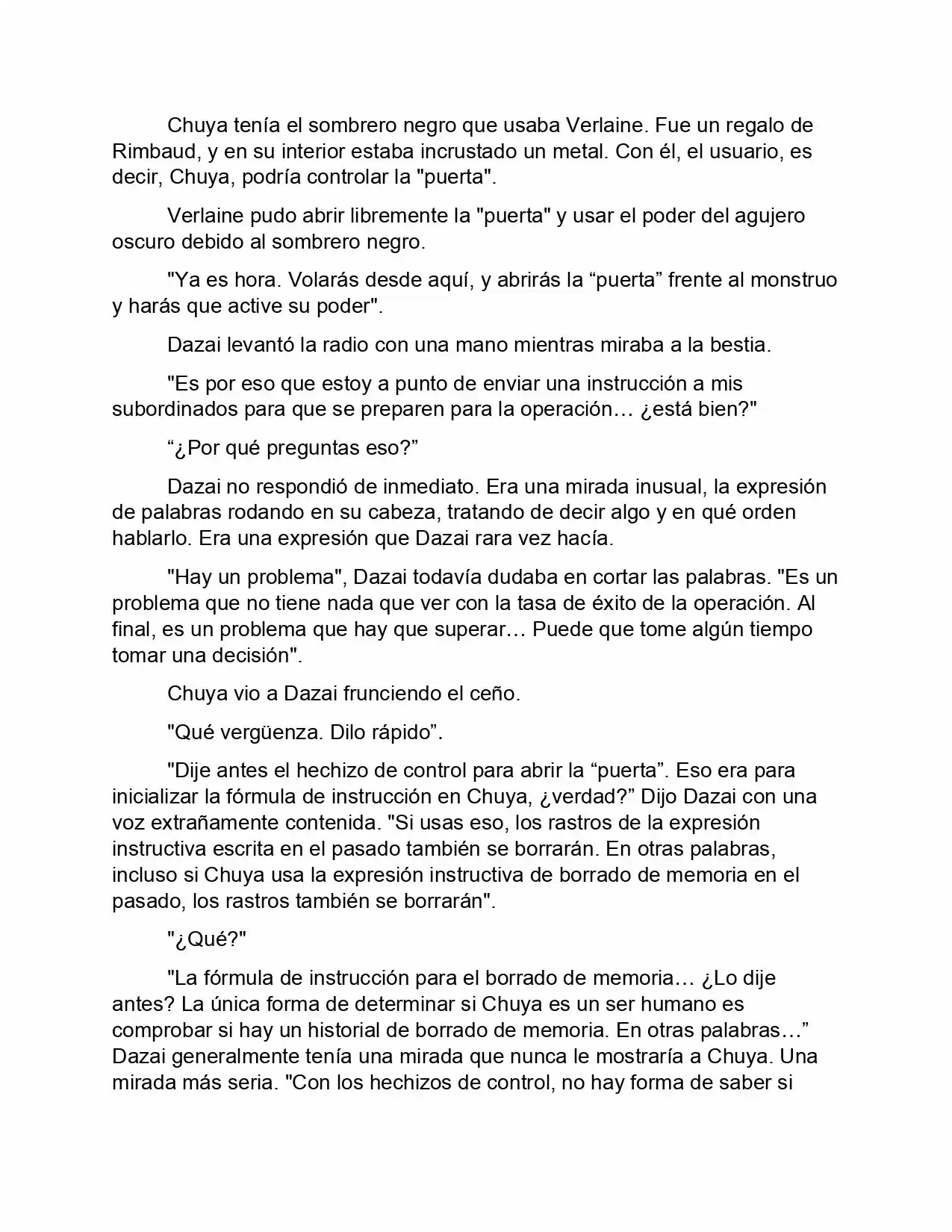 Bungou Stray Dogs Storm Bringer (Novela) - Capítulo 4 - Página 101 - LectorTMOo