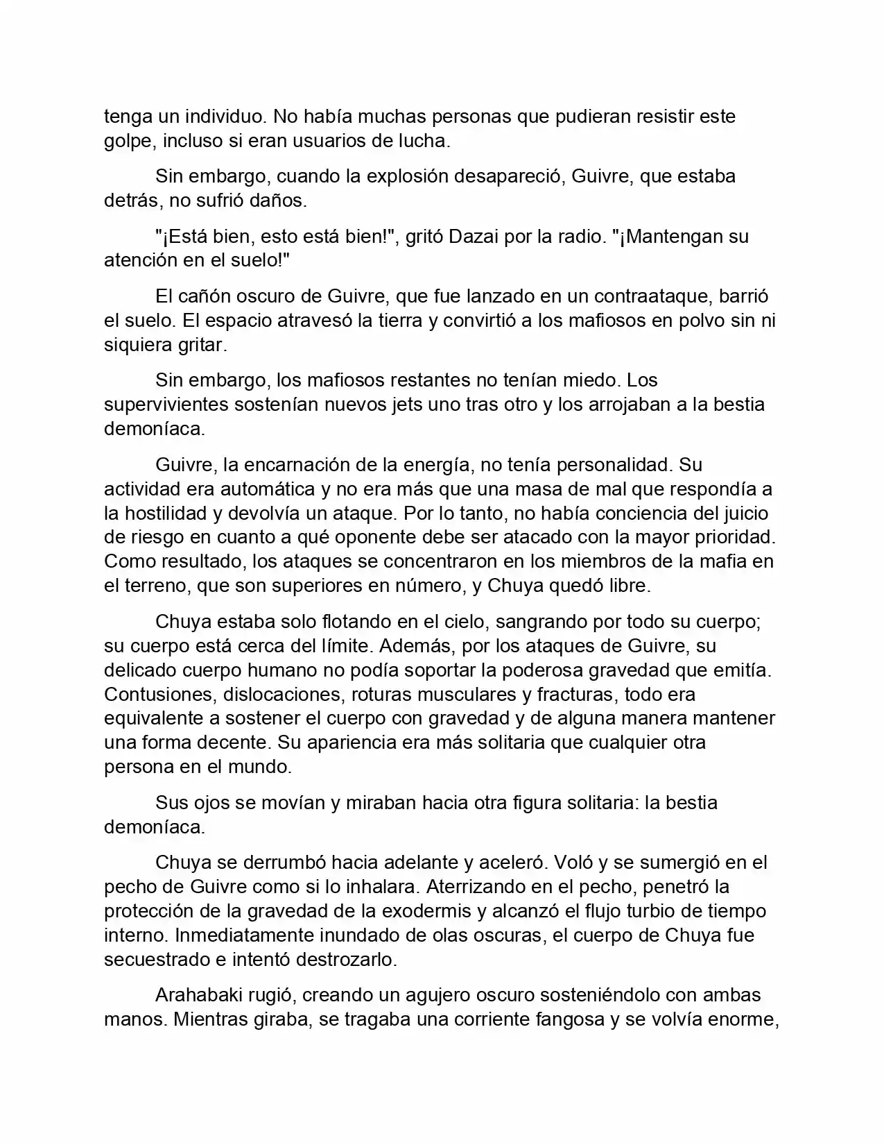 Bungou Stray Dogs Storm Bringer (Novela) - Capítulo 4 - Página 116 - LectorTMOo