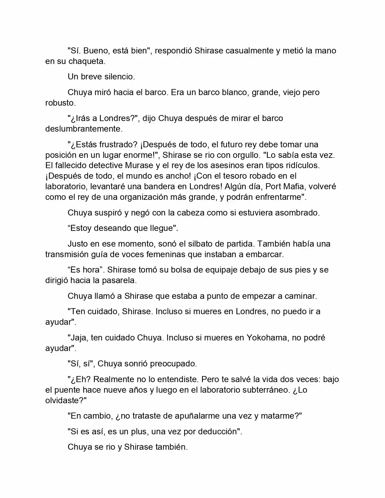 Bungou Stray Dogs Storm Bringer (Novela) - Capítulo 5 - Página 11 - LectorTMOo