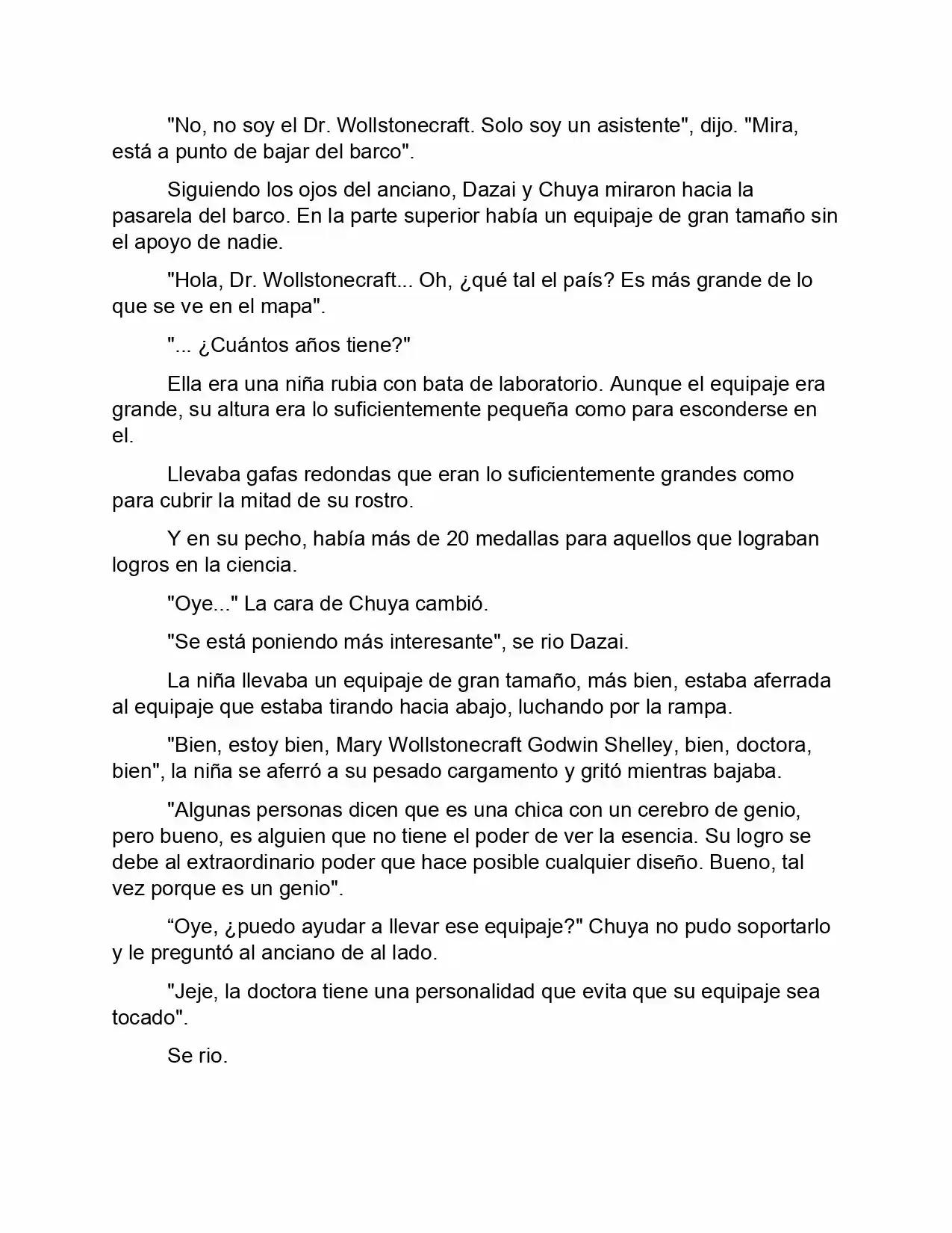 Bungou Stray Dogs Storm Bringer (Novela) - Capítulo 5 - Página 15 - LectorTMOo