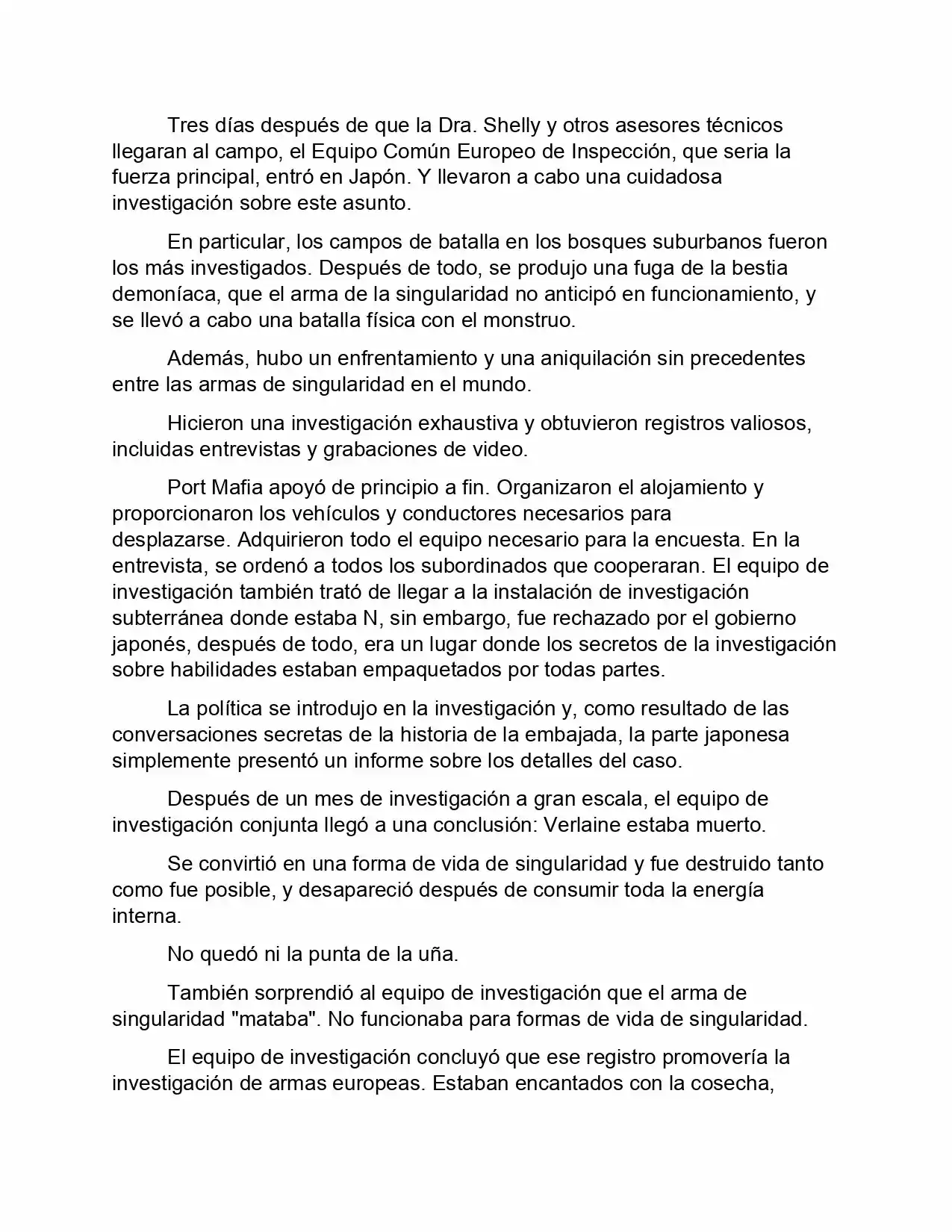 Bungou Stray Dogs Storm Bringer (Novela) - Capítulo 5 - Página 18 - LectorTMOo
