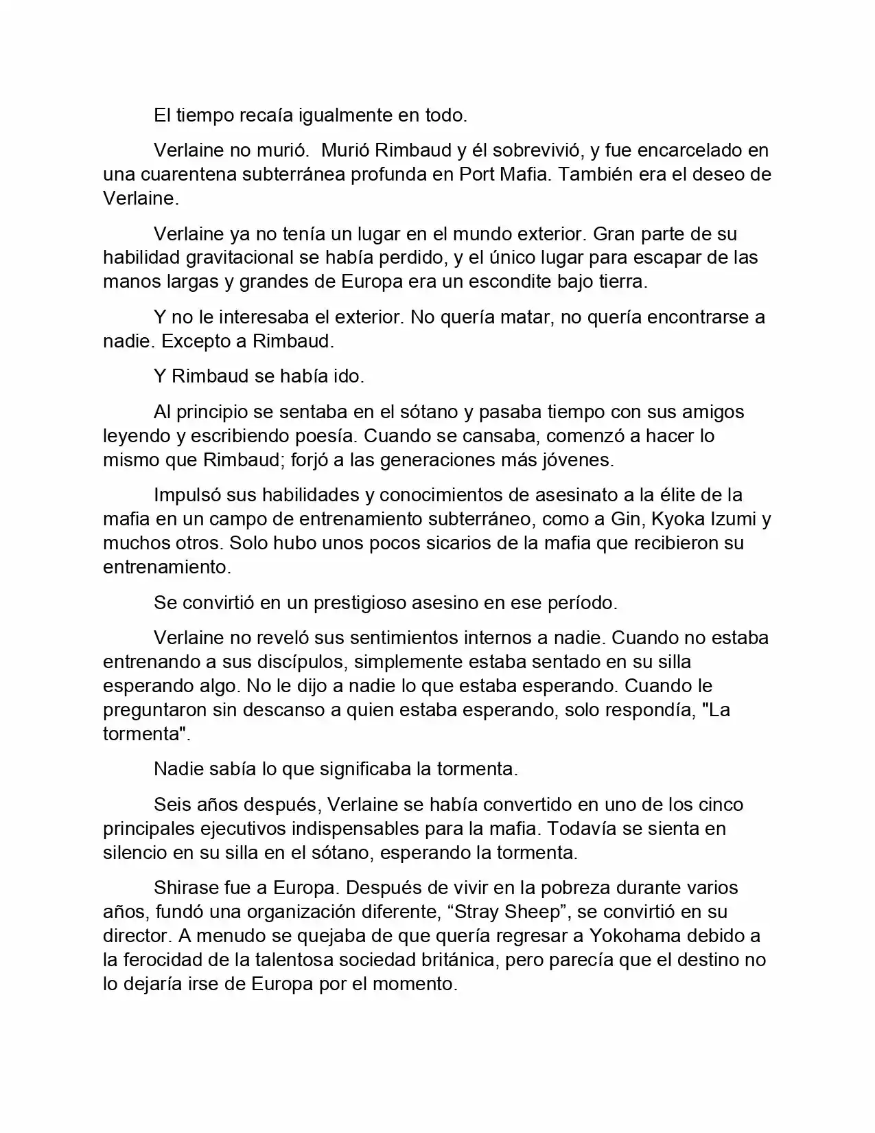 Bungou Stray Dogs Storm Bringer (Novela) - Capítulo 5 - Página 26 - LectorTMOo