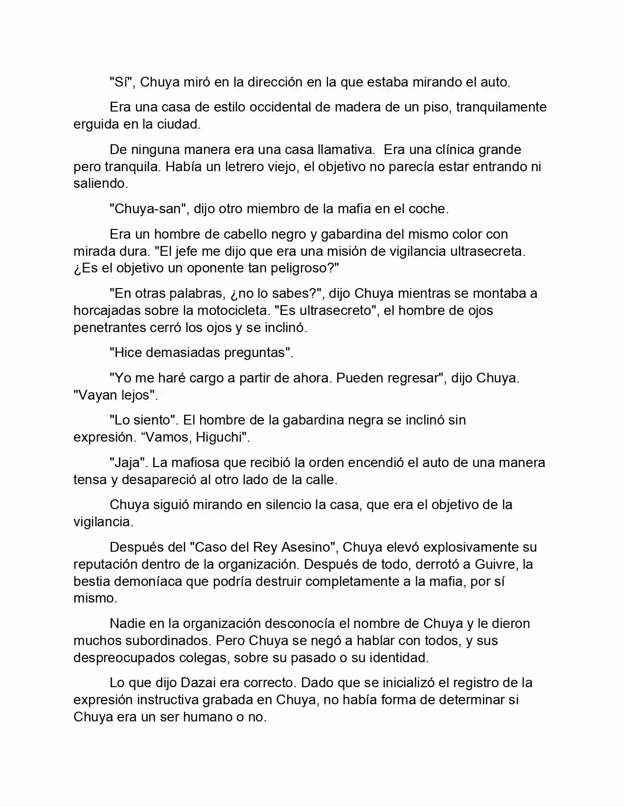 Bungou Stray Dogs Storm Bringer (Novela) - Capítulo 5 - Página 28 - LectorTMOo