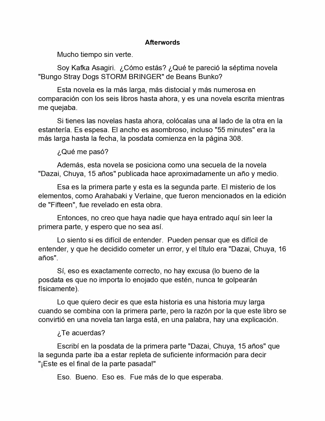 Bungou Stray Dogs Storm Bringer (Novela) - Capítulo 5 - Página 33 - LectorTMOo