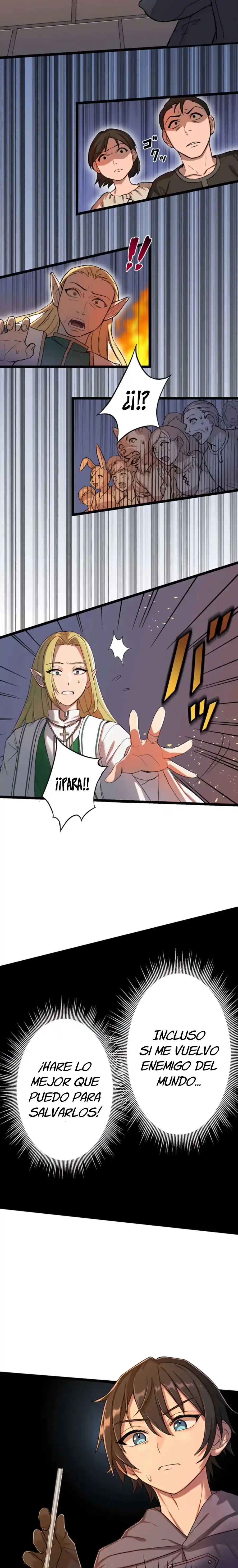 Burakku Ishi No Ore Wa Isekai De 100 Oku No Inochi Osukueru Ka? - Capítulo 1 - Página 8 - LectorTMOo